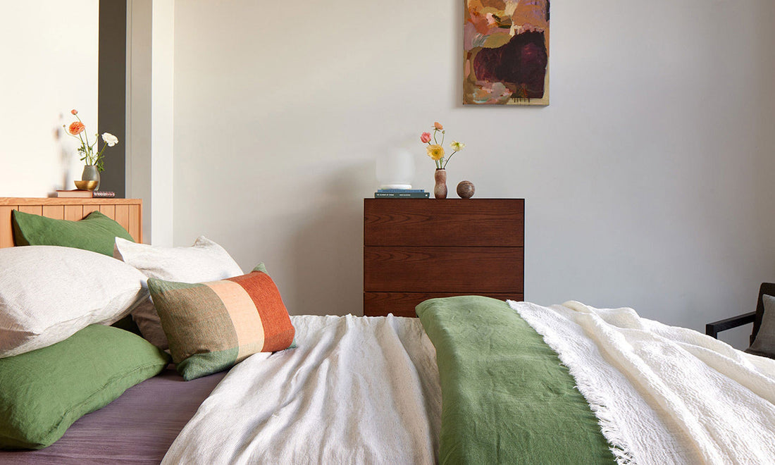 Inspired spaces with Alice Lines: How to welcome colour to your bedroom