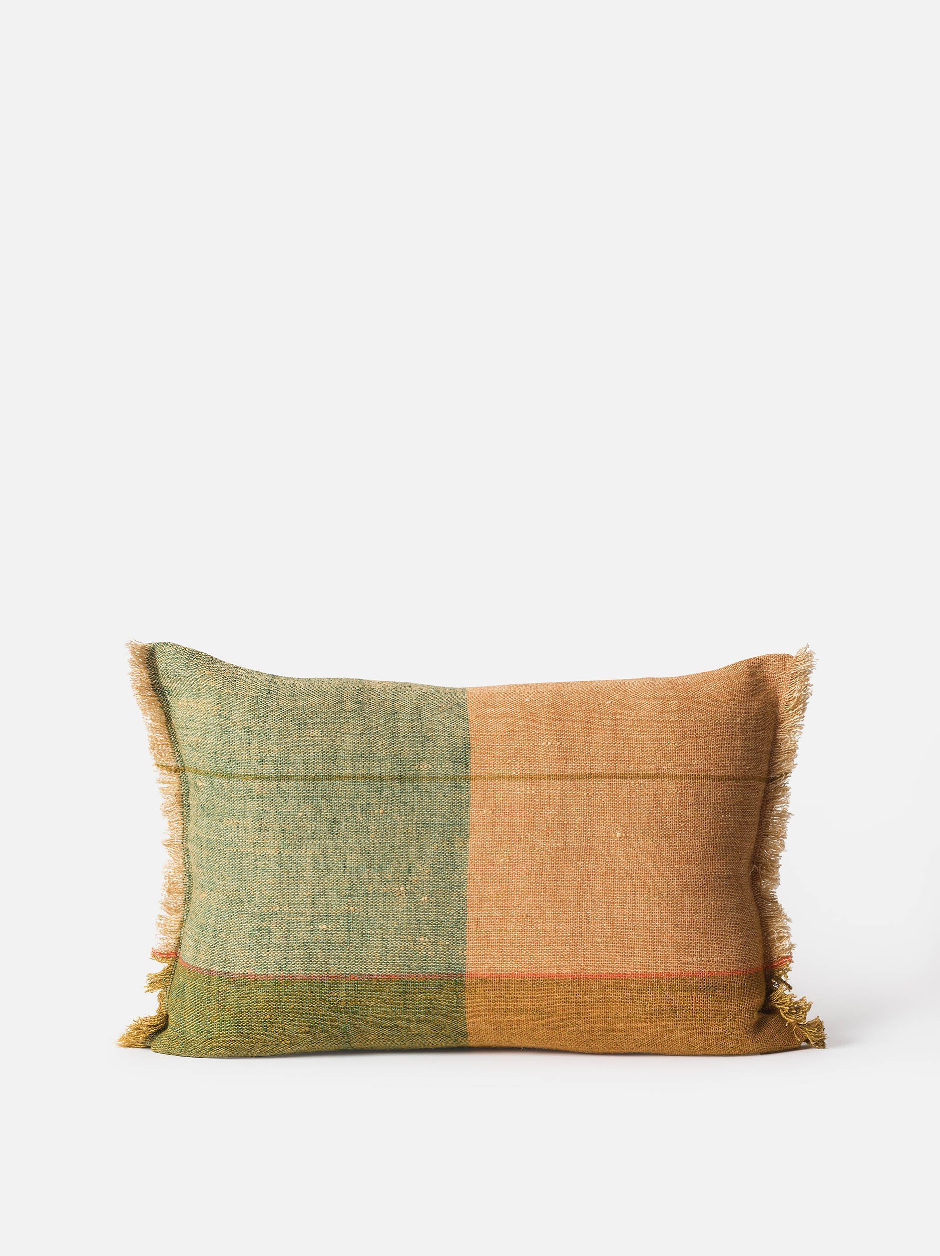 Sol Cushion Cover Mandarin/Multi / 23.62"L x 15.74"W