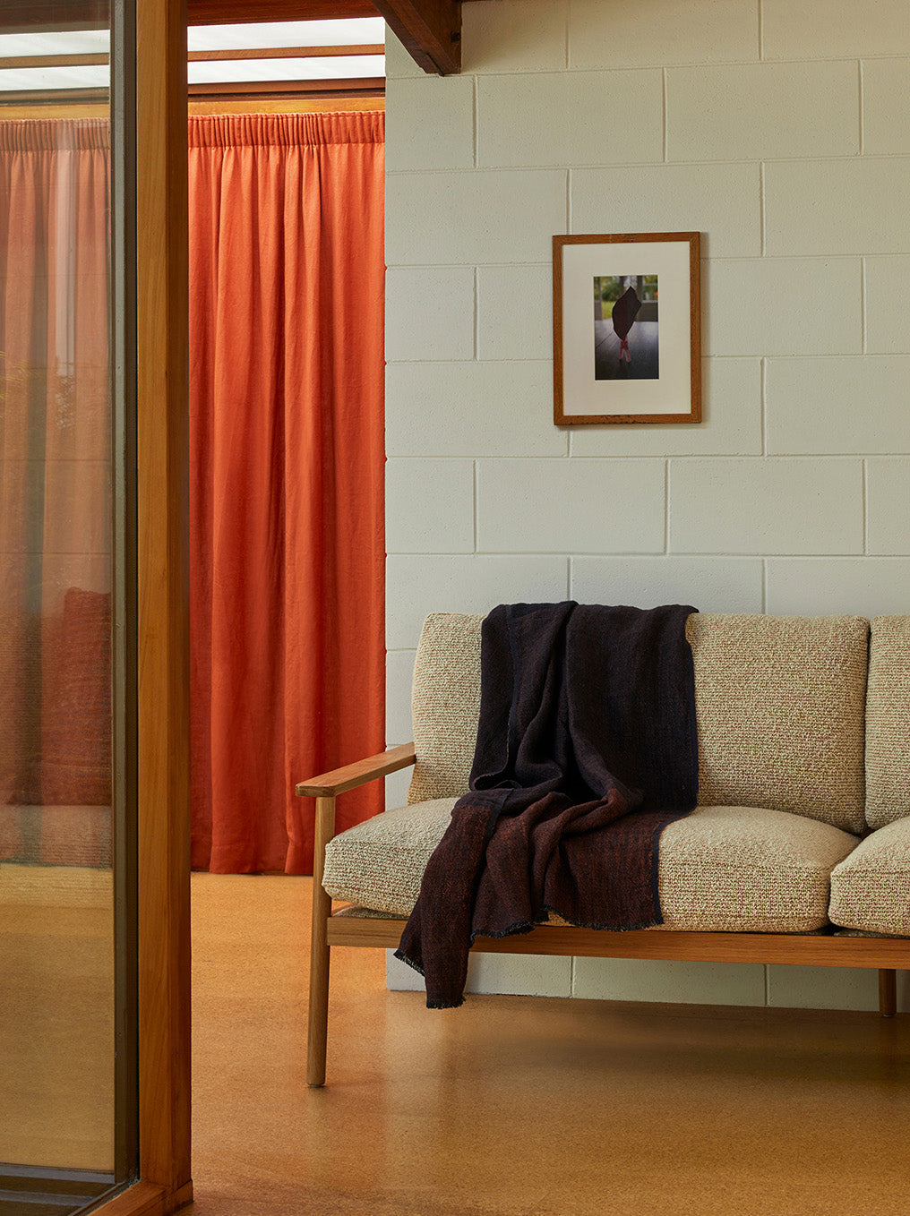 Rothko Throw Midnight/Multi / 55.11"L x 70.86"W