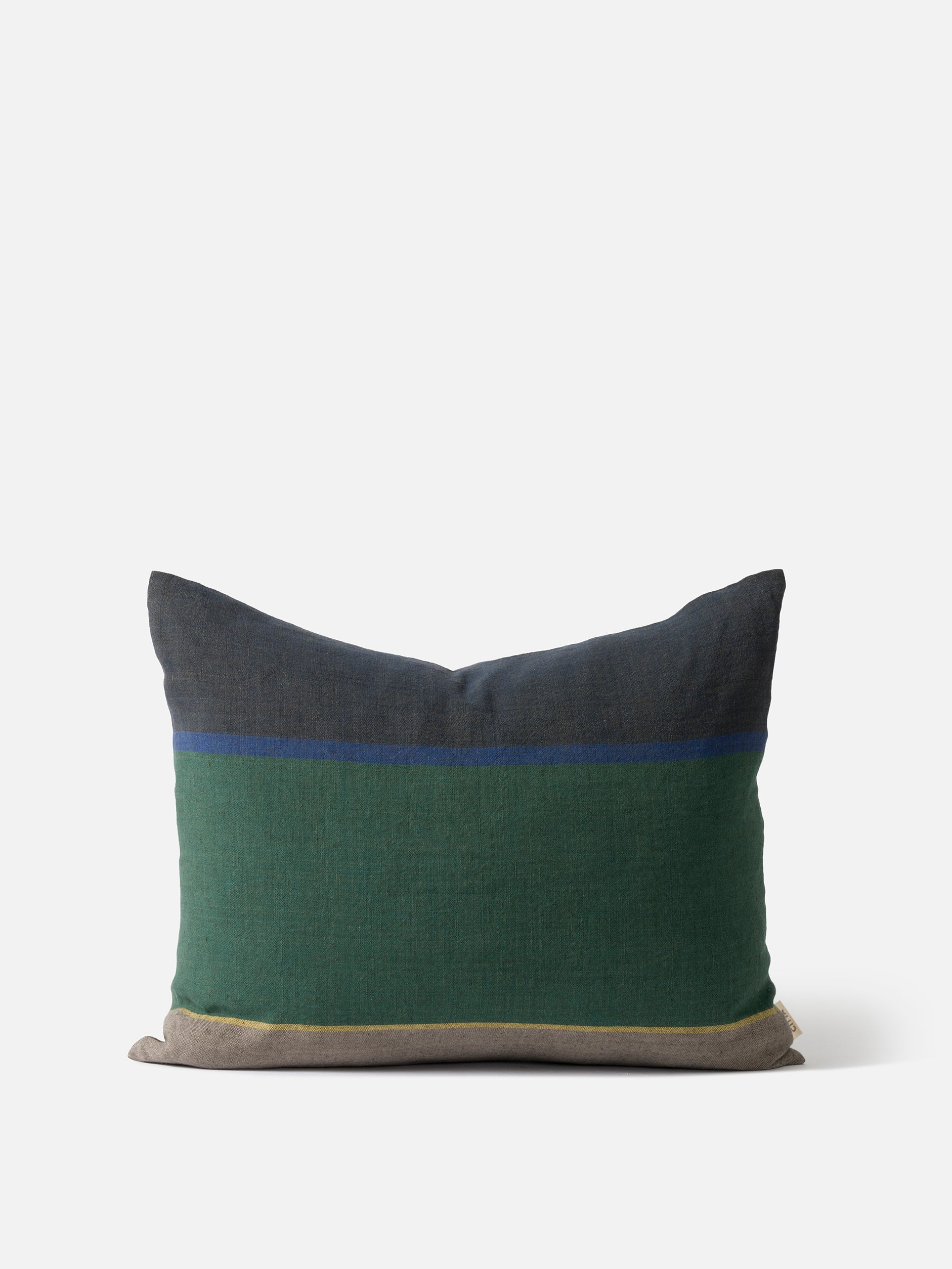 Obi Cushion Cover Mint/Blue Black / 21.65" x 17.71"
