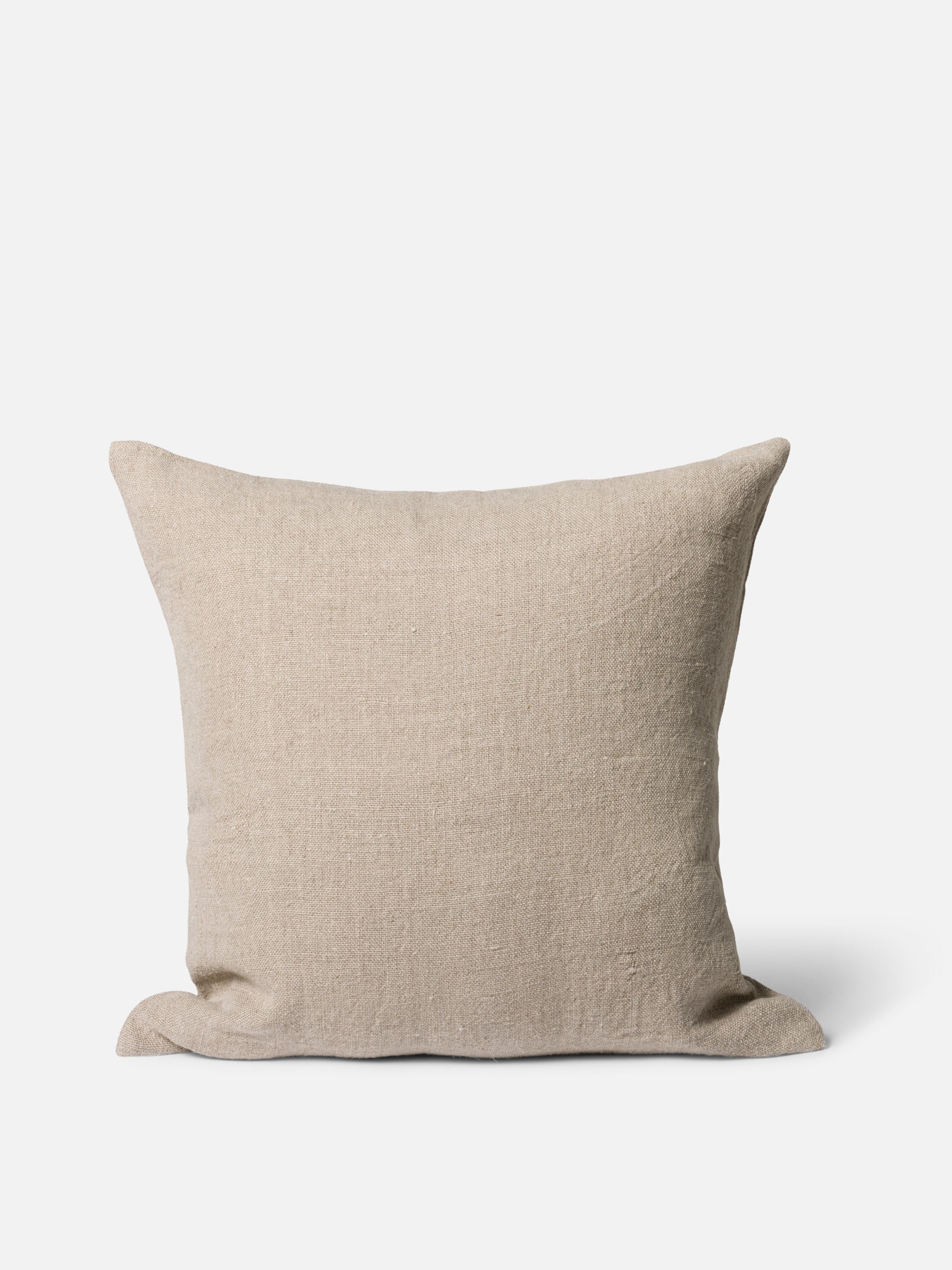 Heavy Linen Cushion Cover Clay / 21.65" x 21.65"