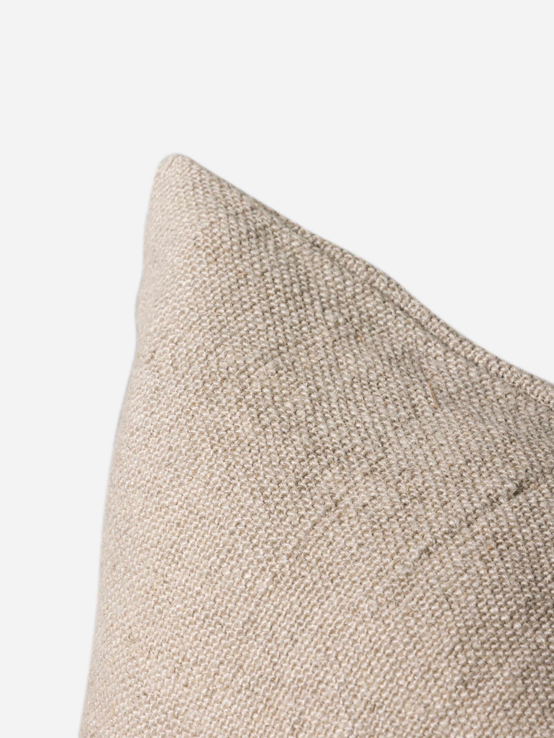 Heavy Linen Cushion Cover Clay / 21.65" x 21.65"