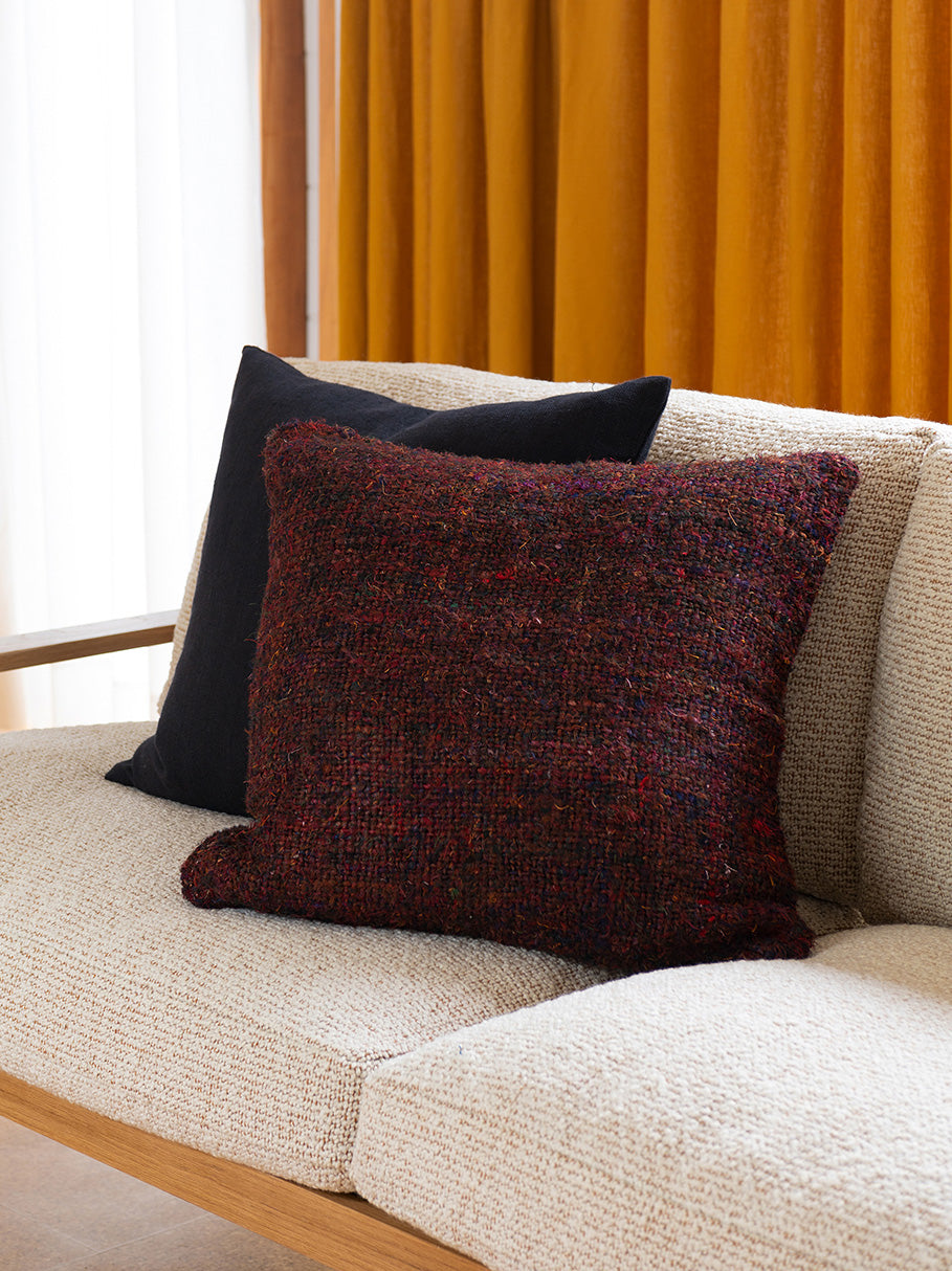 Winston Cushion Cover Mulberry/Multi / 19.68"L x 19.68"W