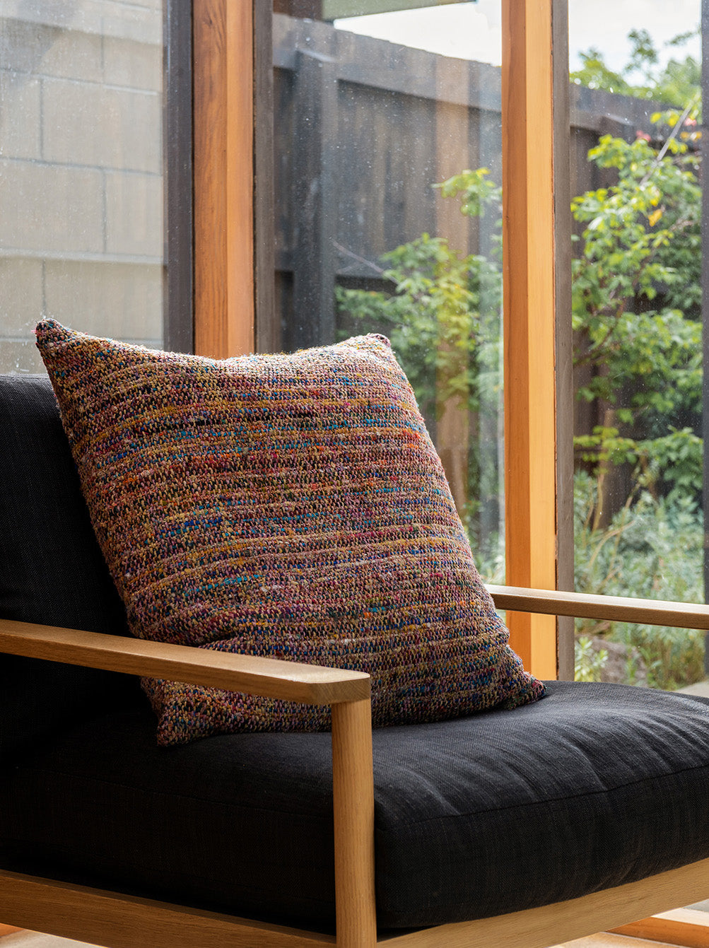 Colette Cushion Cover Multi / 21.65"L x 21.65"W