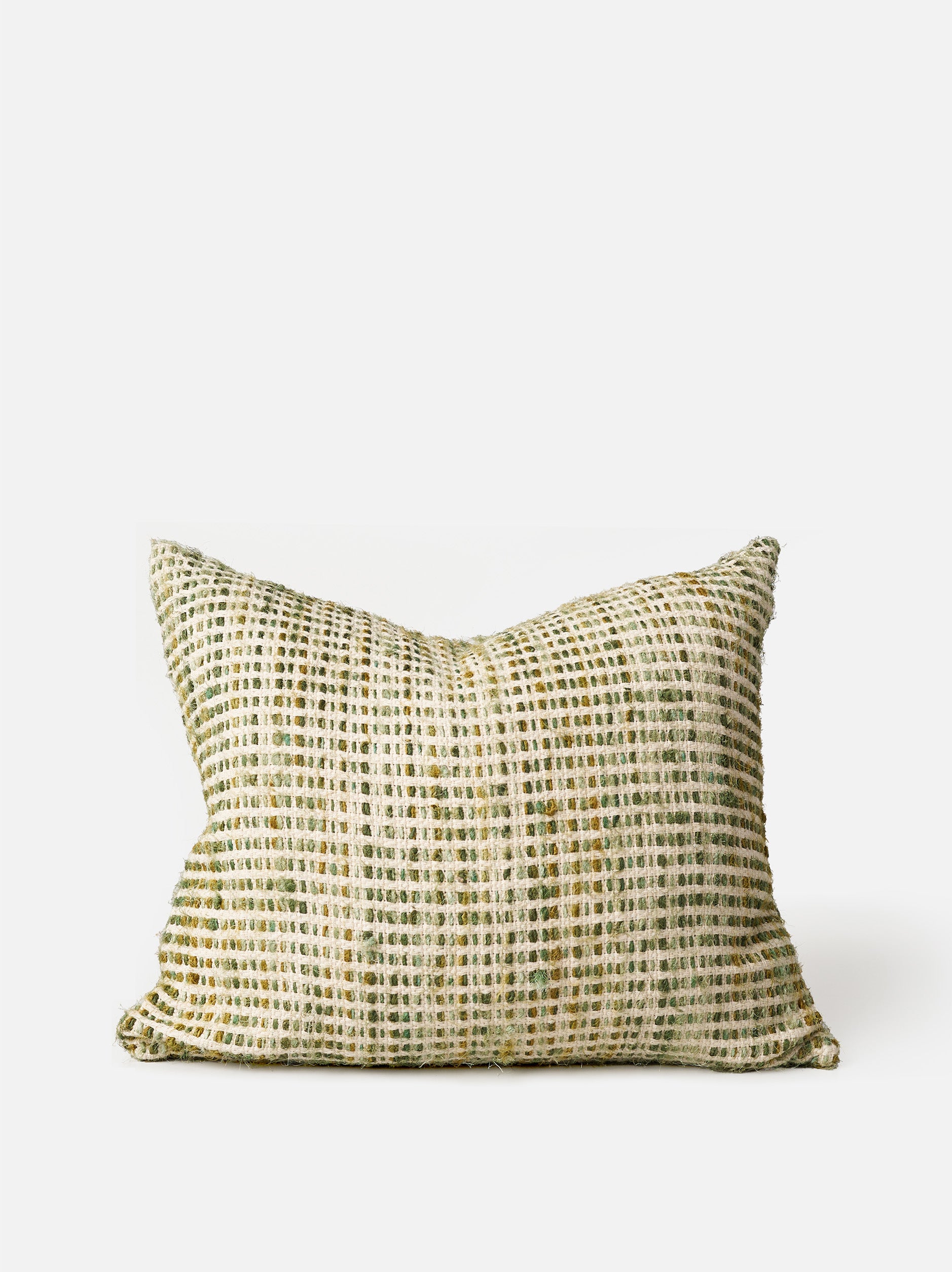 Valerie Woven Cushion Cover Kale/Multi / 21.65"L x 17.71"W