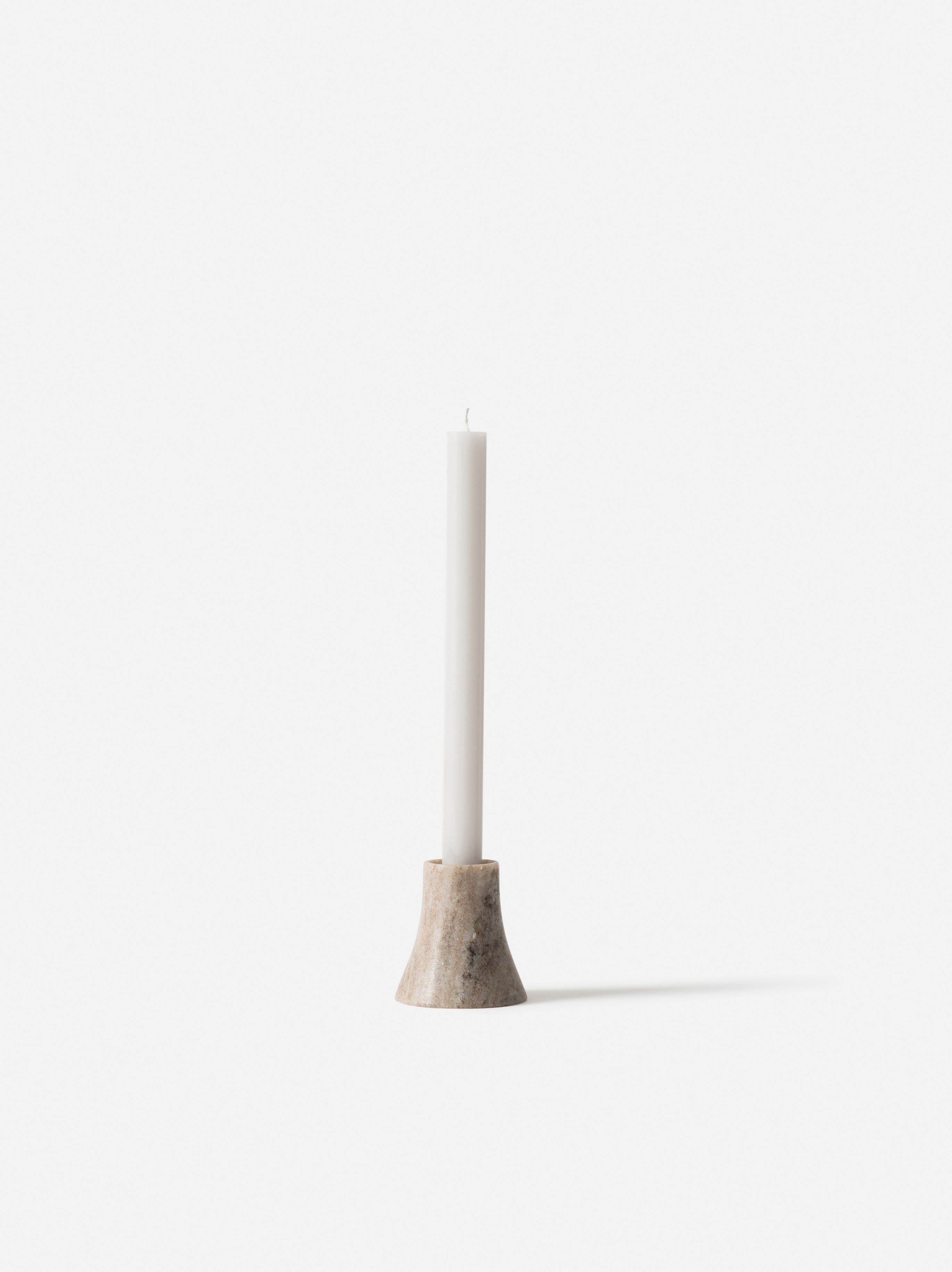 Flare Candle Holder Forest Brown / One Size