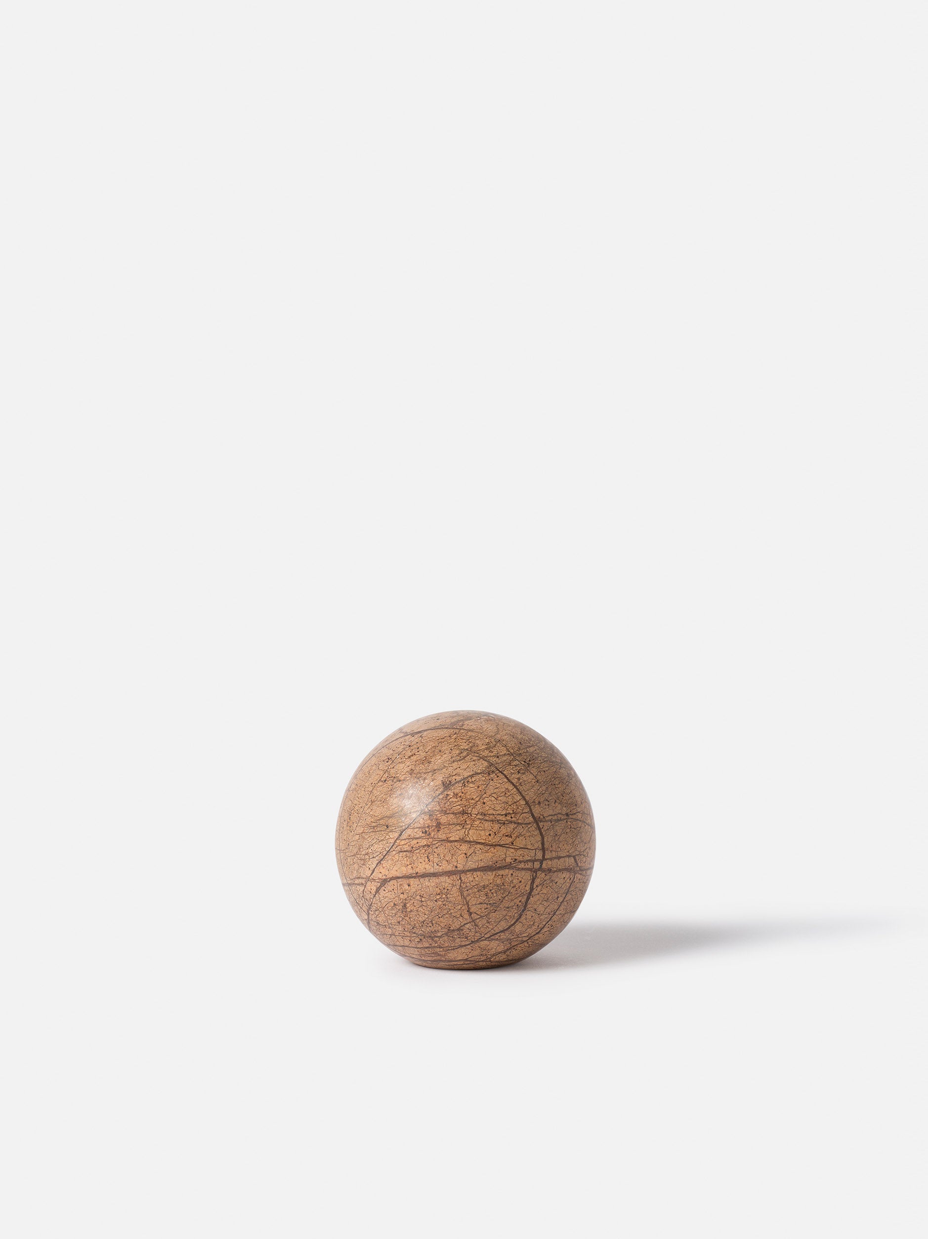 Geo Marble Sphere Forest Brown / One Size