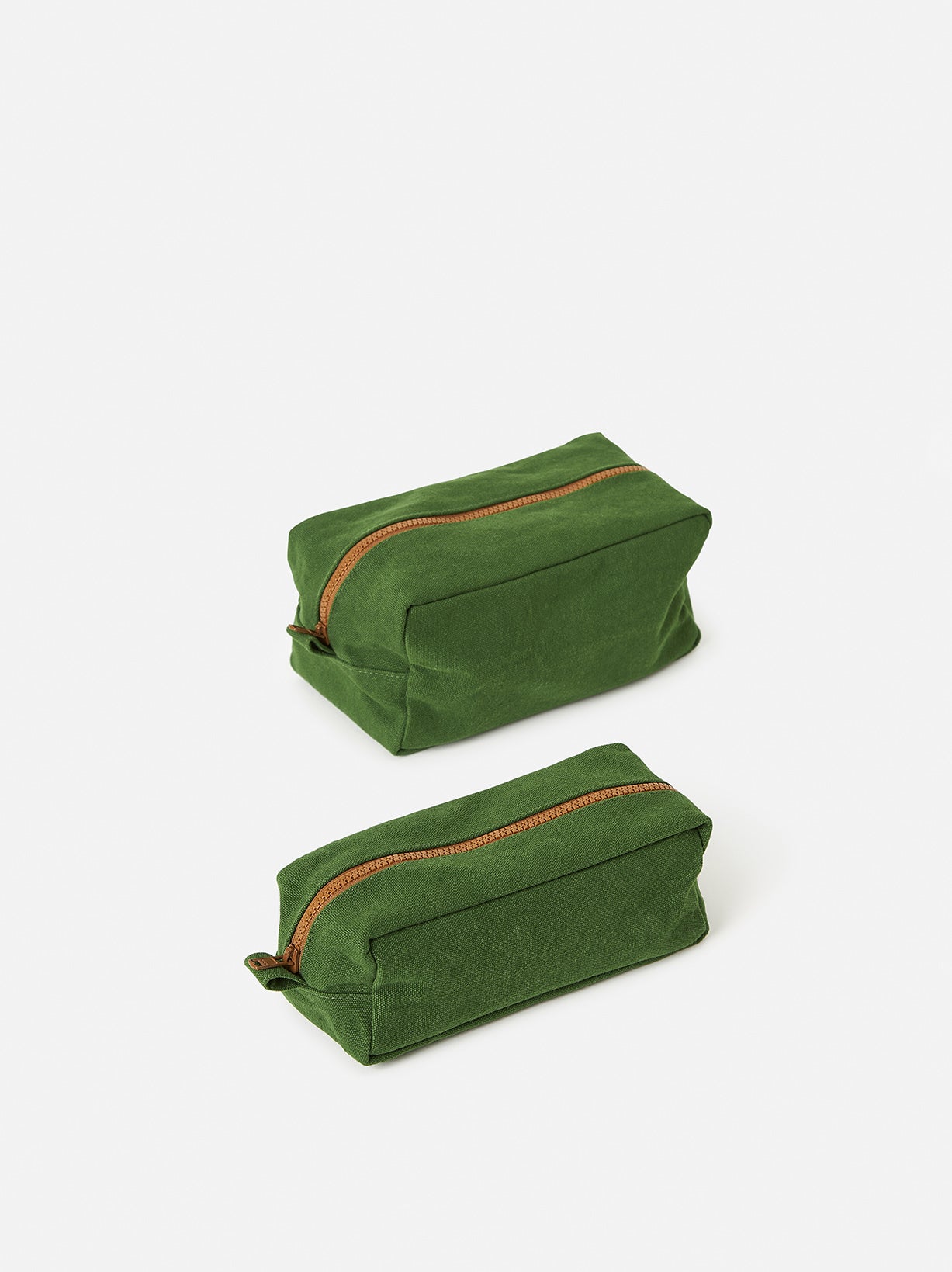 Marlo Contrast Wash Bag Spirulina/Masala / Large
