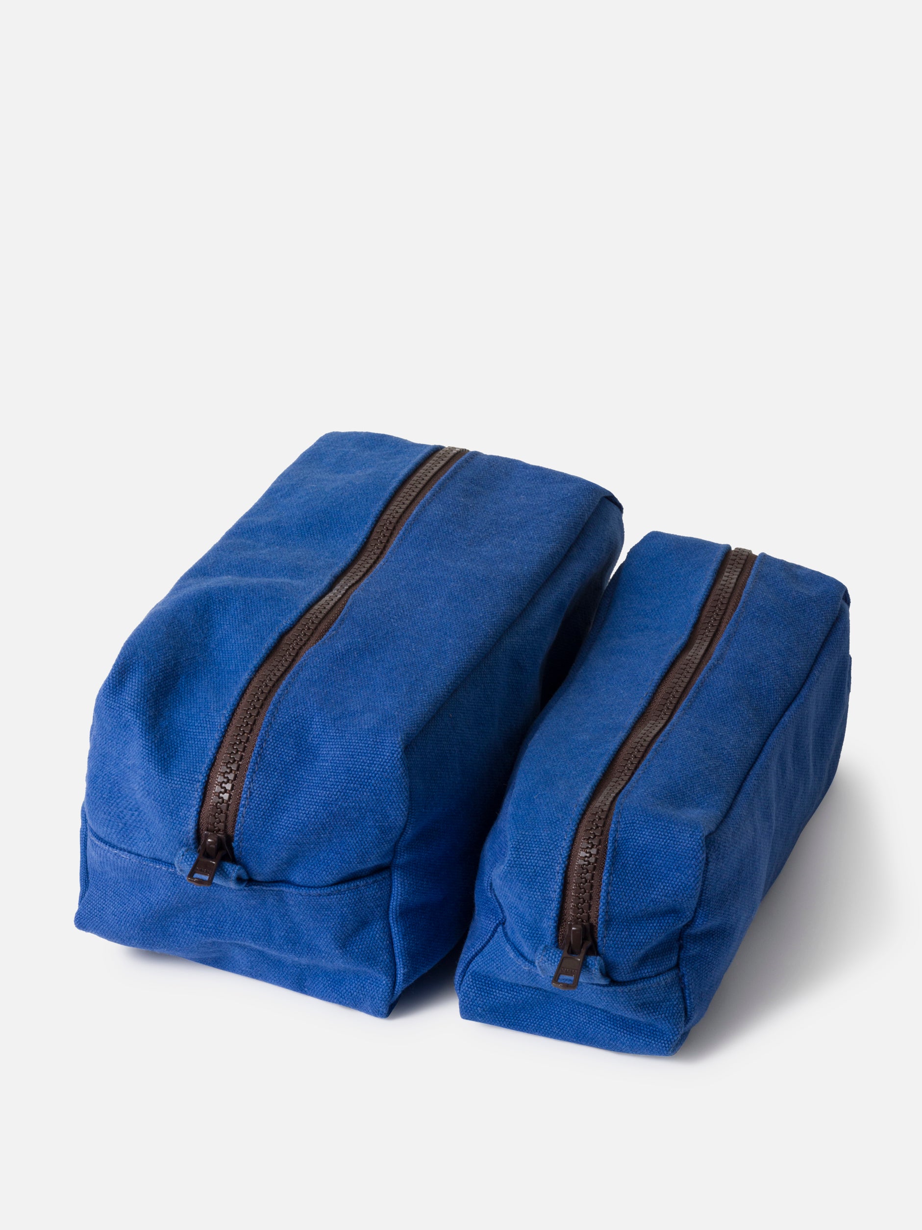 Marlo Contrast Wash Bag Aegean/Rye / Large