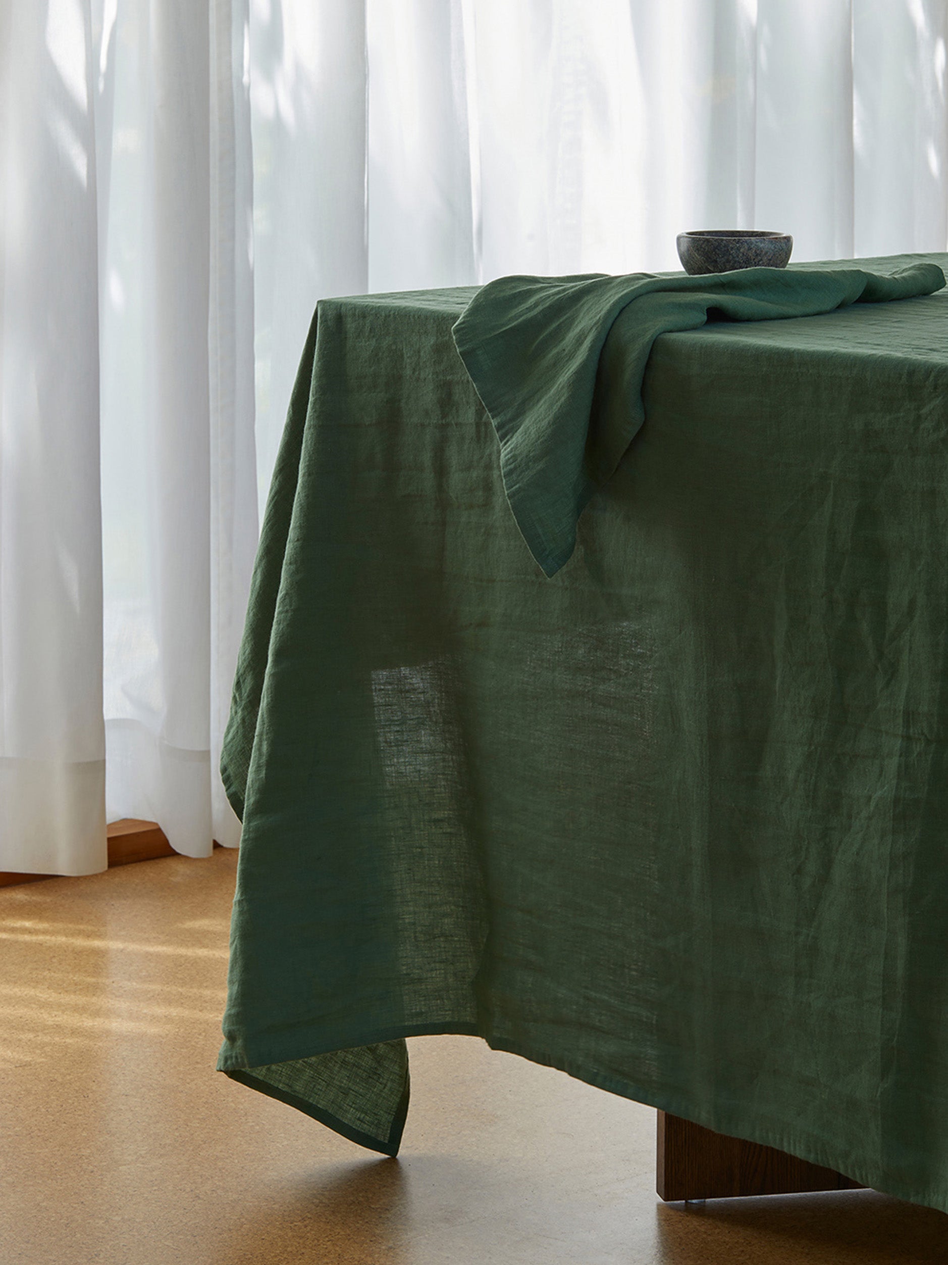 Spearmint Linen Napkin Spearmint / 17.71"L x 17.71"W