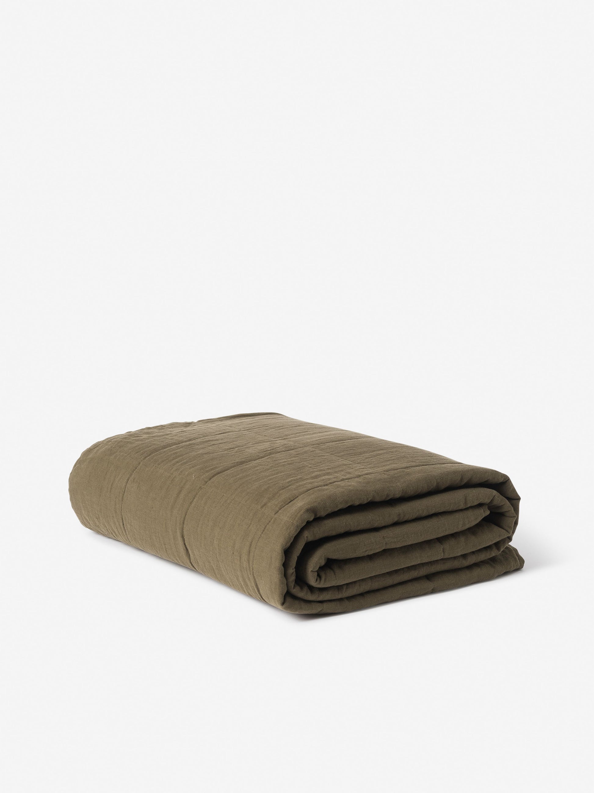 Ivy Linen Quilt Ivy / King