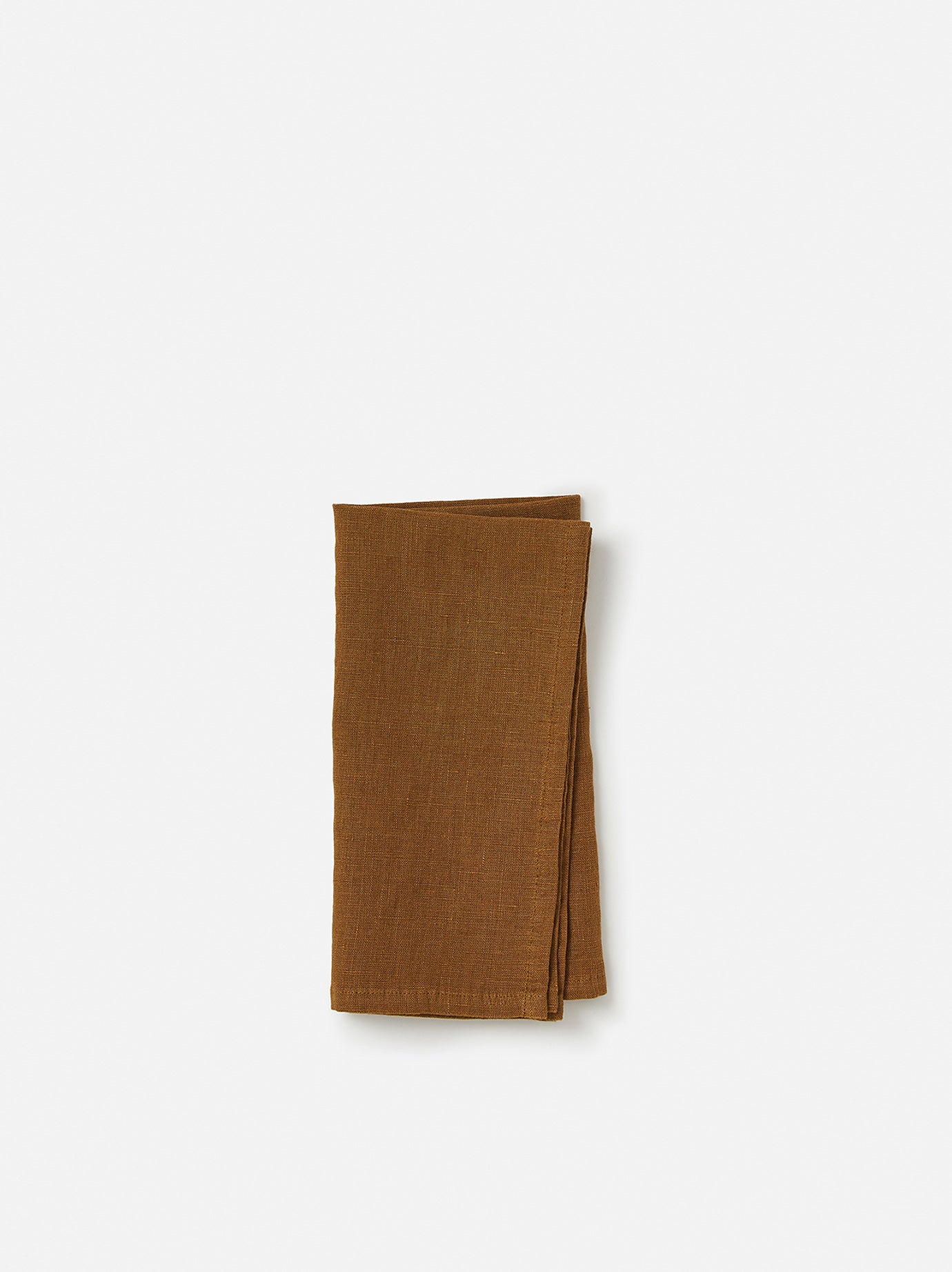 Ochre Linen Napkin Ochre / 17.71"L x 17.71"W