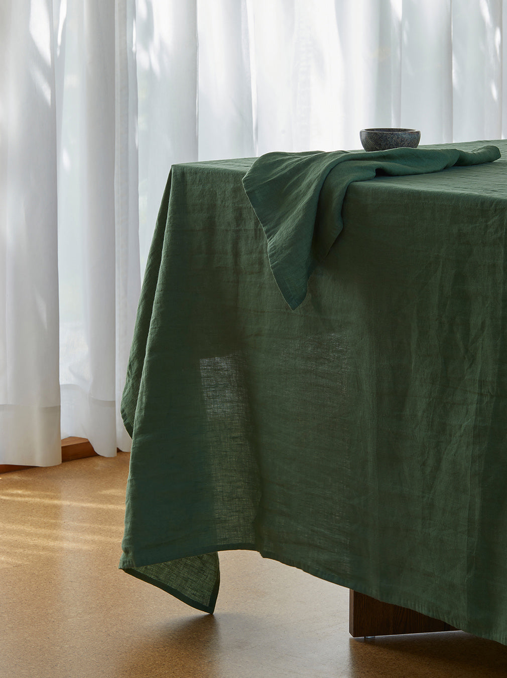 Spearmint Linen Napkin Spearmint / 17.71"L x 17.71"W