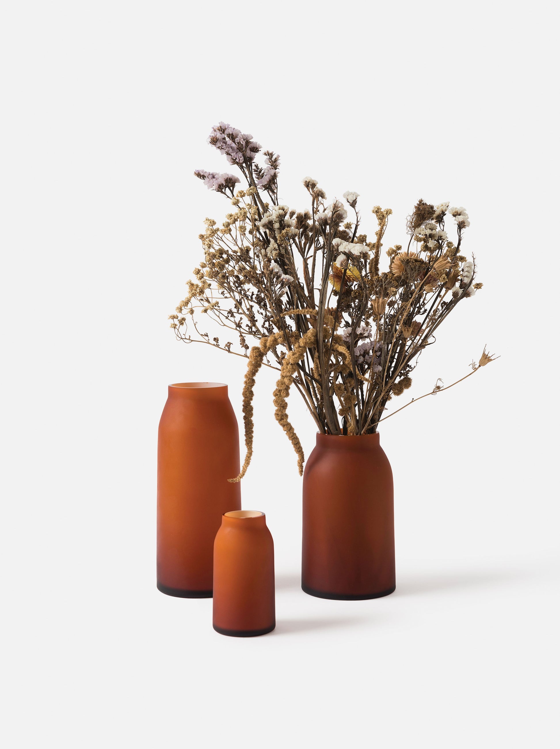 Otto Vase Amber / Large