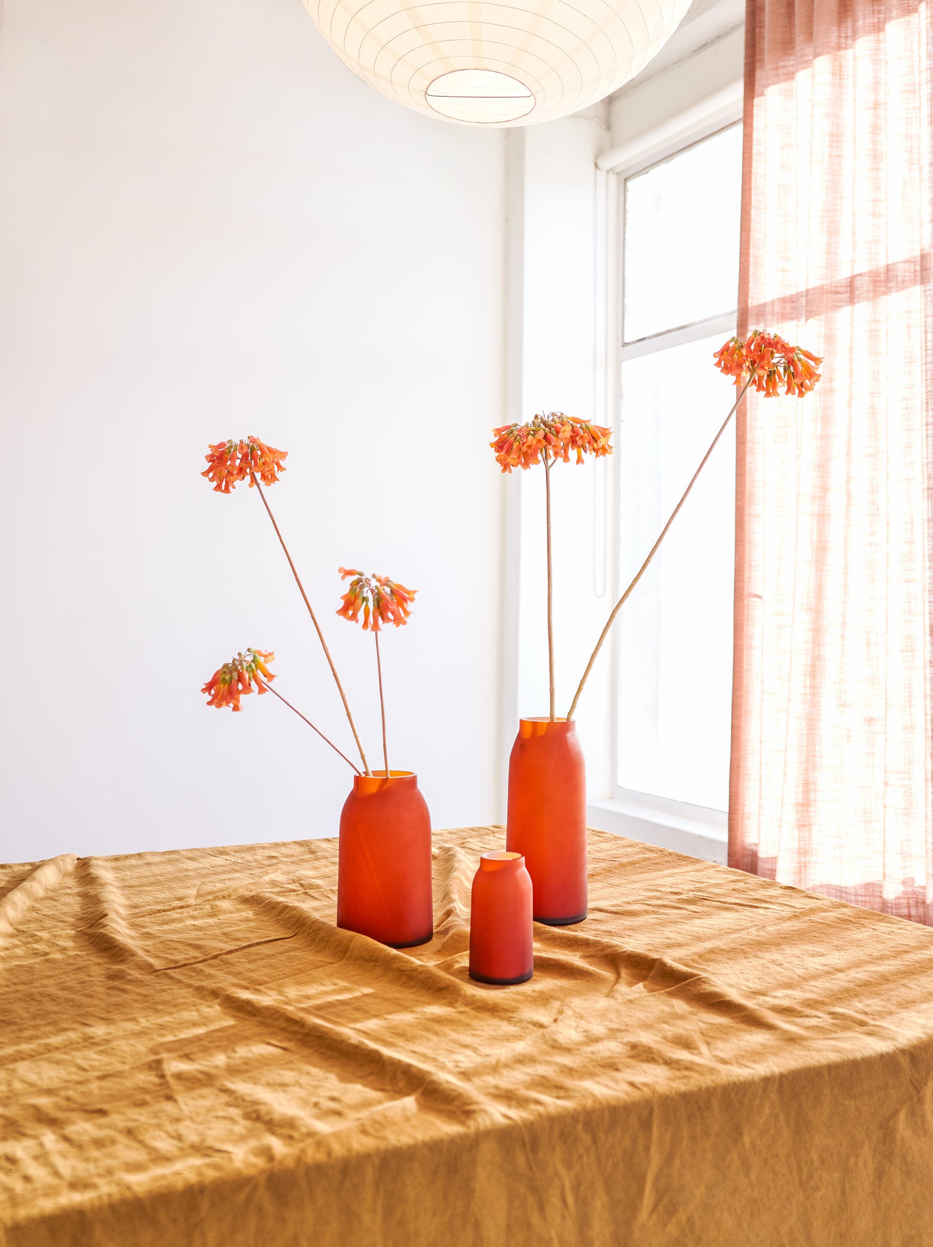 Otto Vase Amber / Small