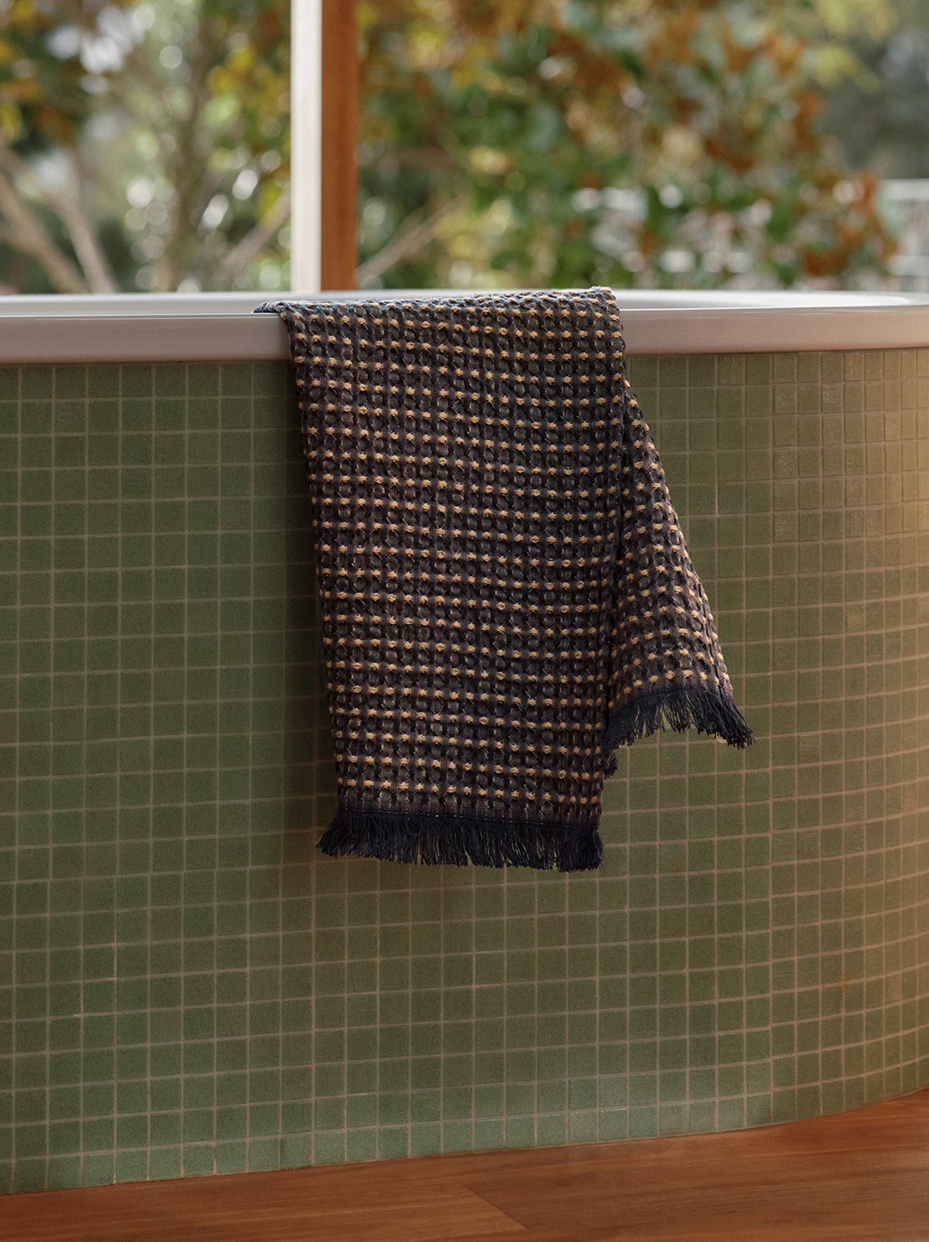 Aalto Bath Towel Range Sailor/Butter / Face Cloth