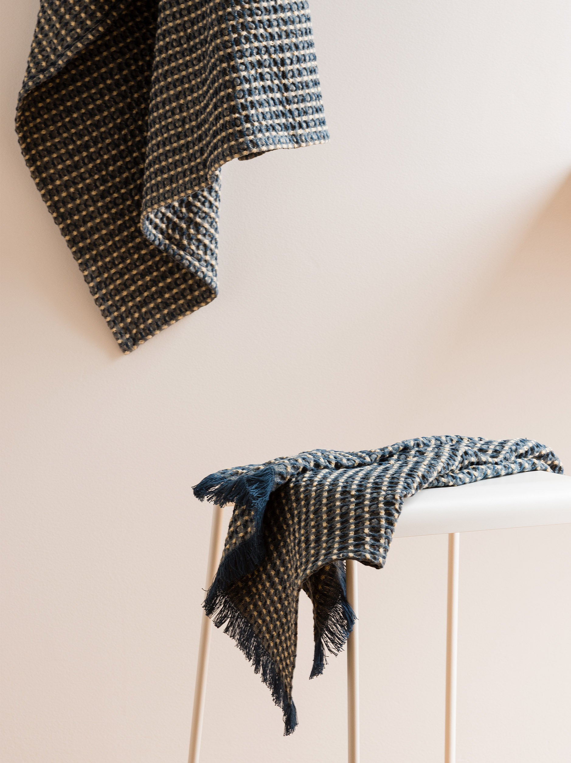 Aalto Bath Towel Range Sailor/Butter / Hand Towel