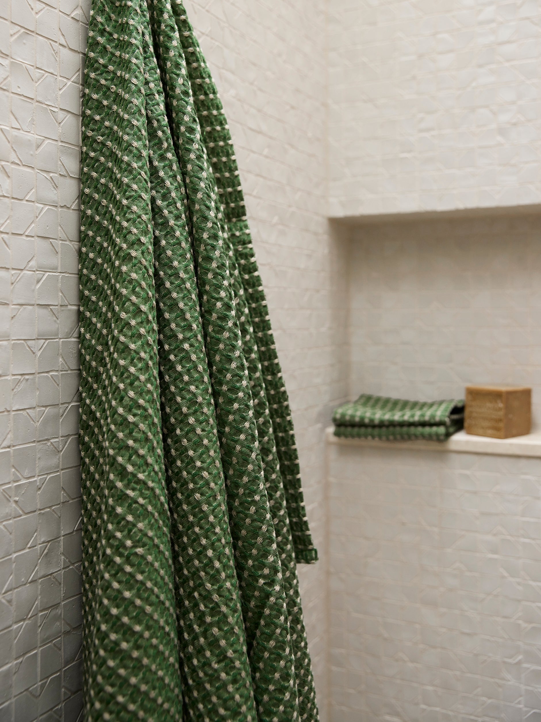 Aalto Bath Towel Range Spirulina/Butter / Bath Towel