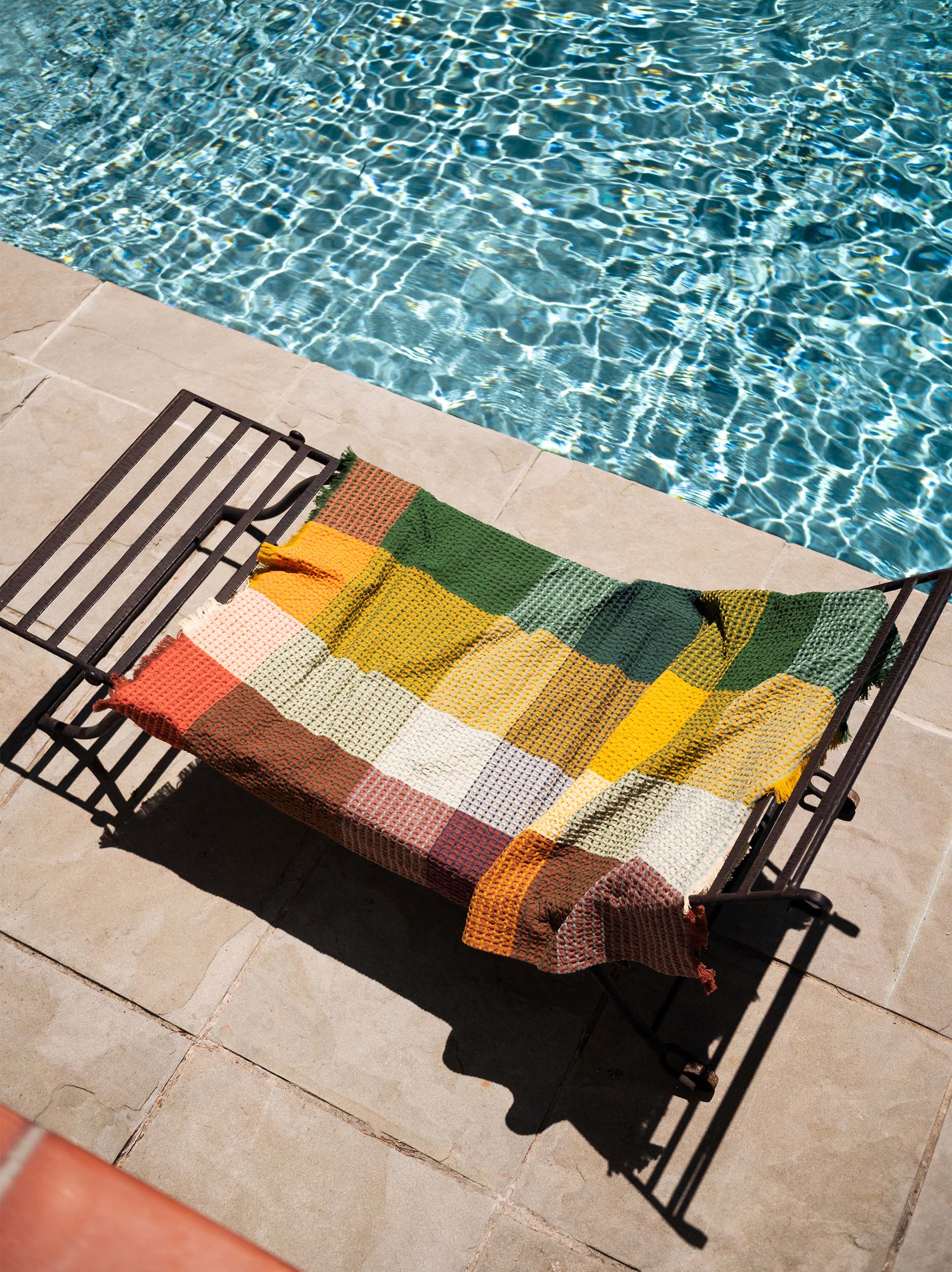 Cabin Towel Spirulina/Multi / X-Large