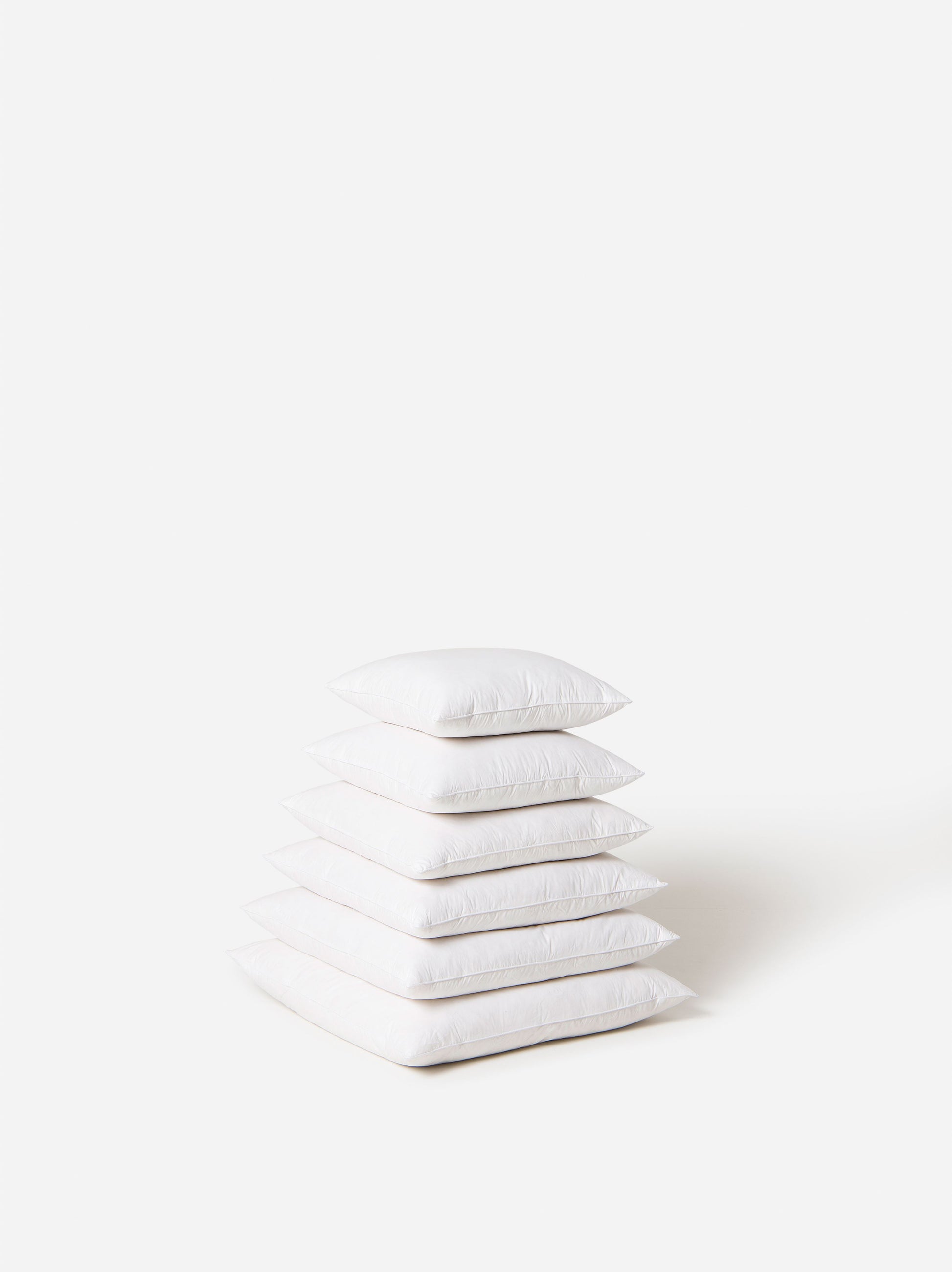 Feather & Down Inner for 65x65cm Cover White / for a 25.60"L x 25.60"W cover
