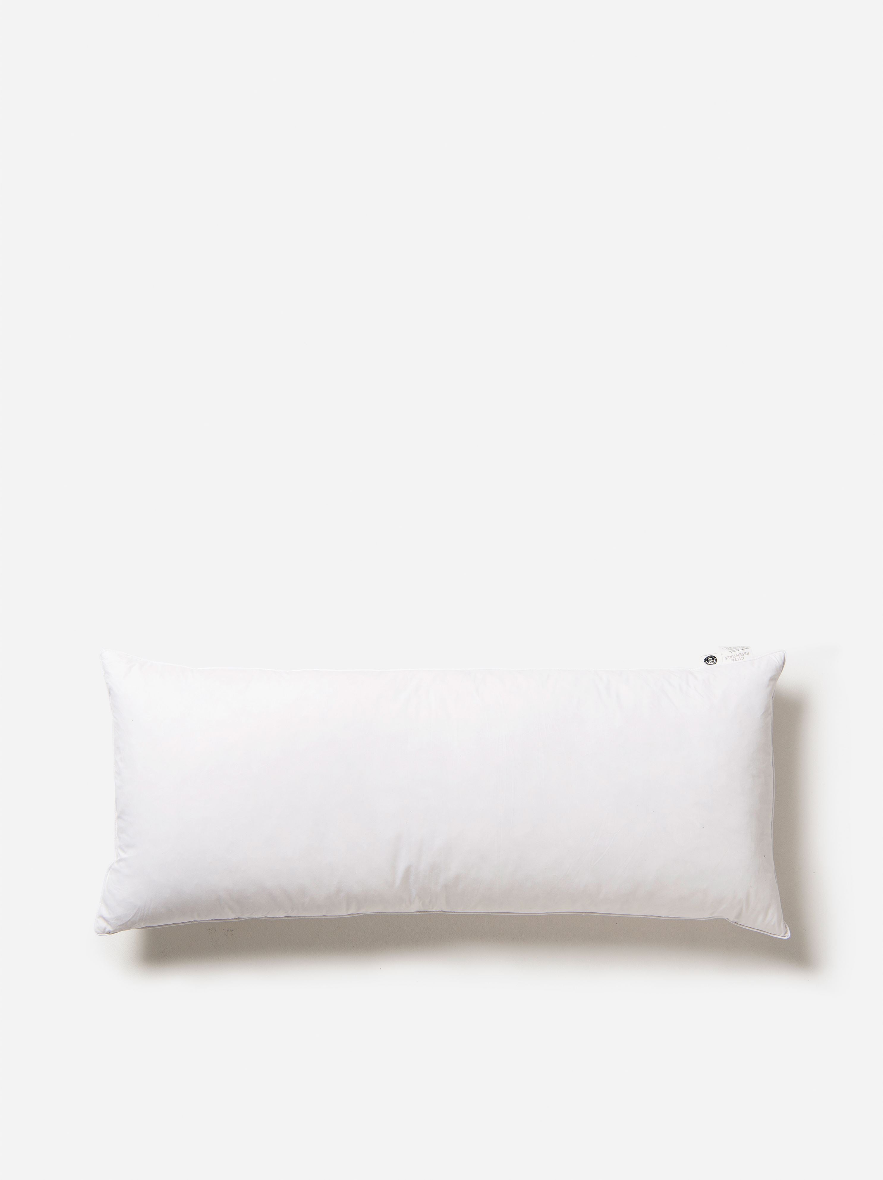 Feather & Down Inner for 90x35cm Cover White / for a 35.43"L x 13.78"W cover