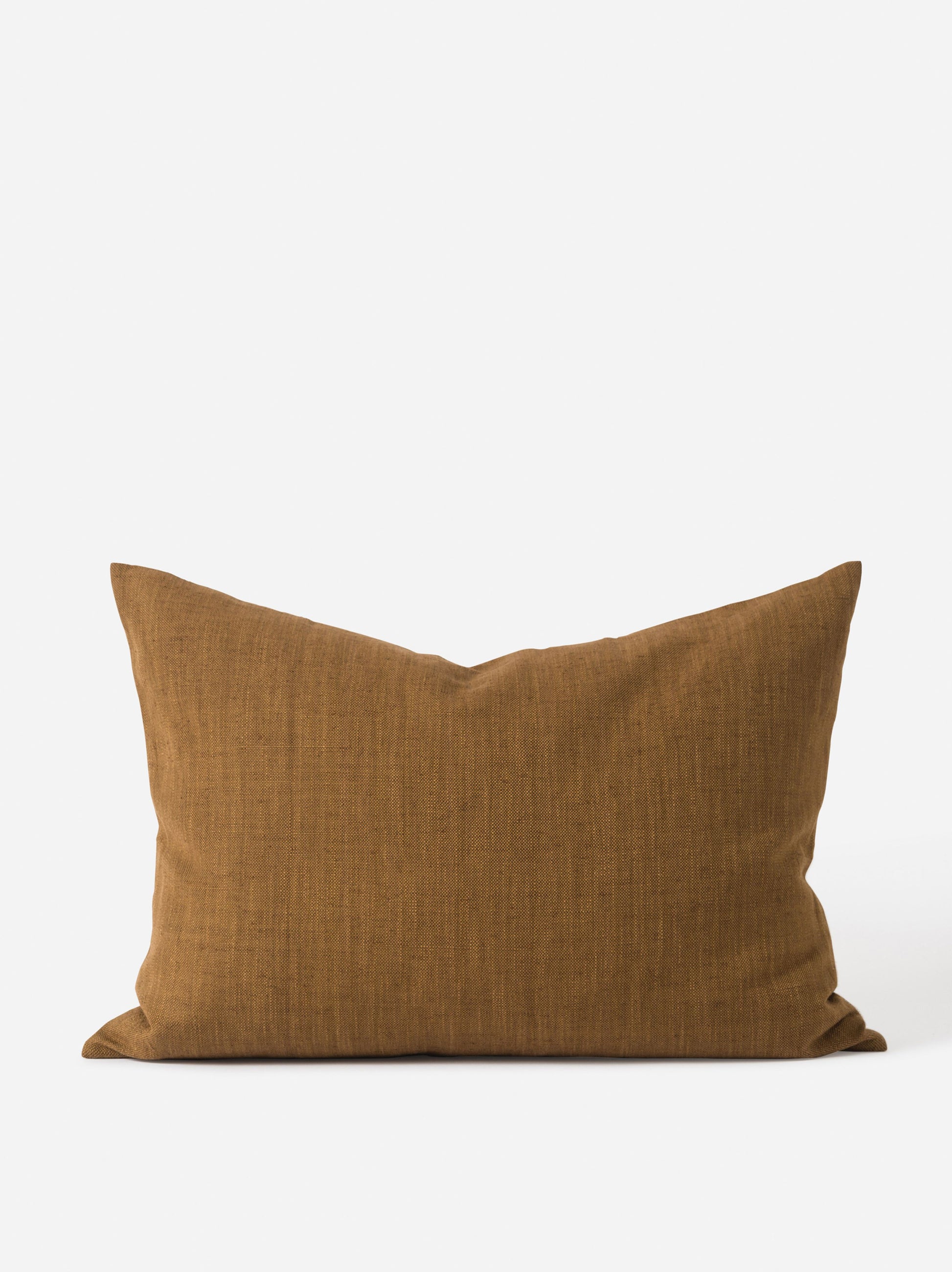 Amano Cushion Cover Bronze/Natural / 25.59"L x 19.68"W