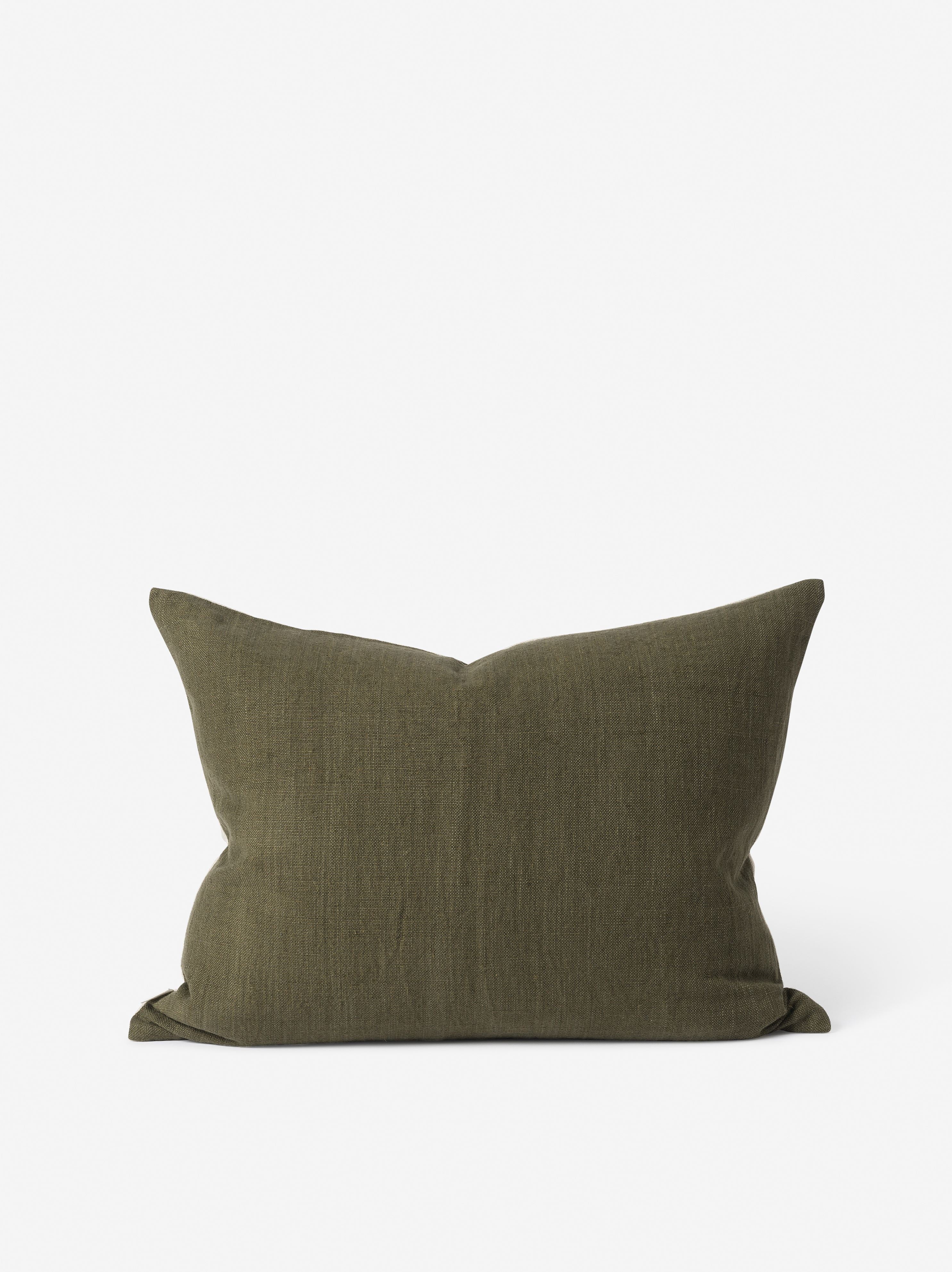 Amano Cushion Cover Ivy/Natural / 25.59"L x 19.68"W