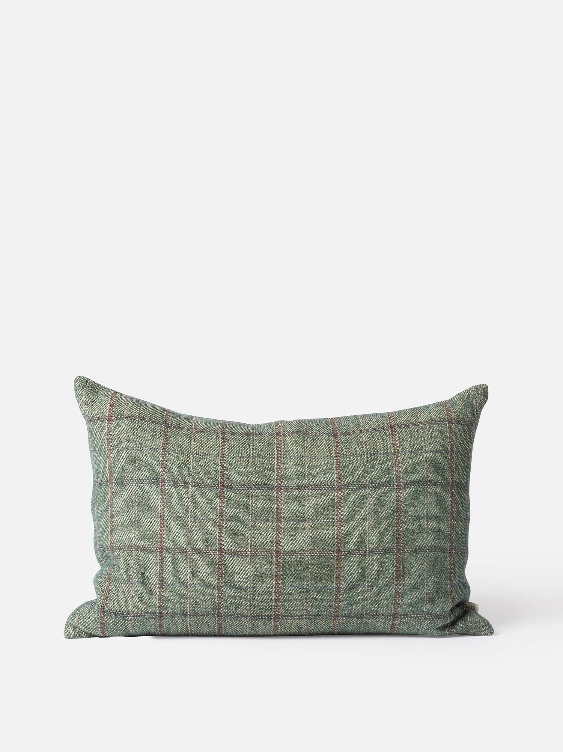 Twill Cushion Cover Eucalyptus/Multi / 23.62"L x 15.74"W