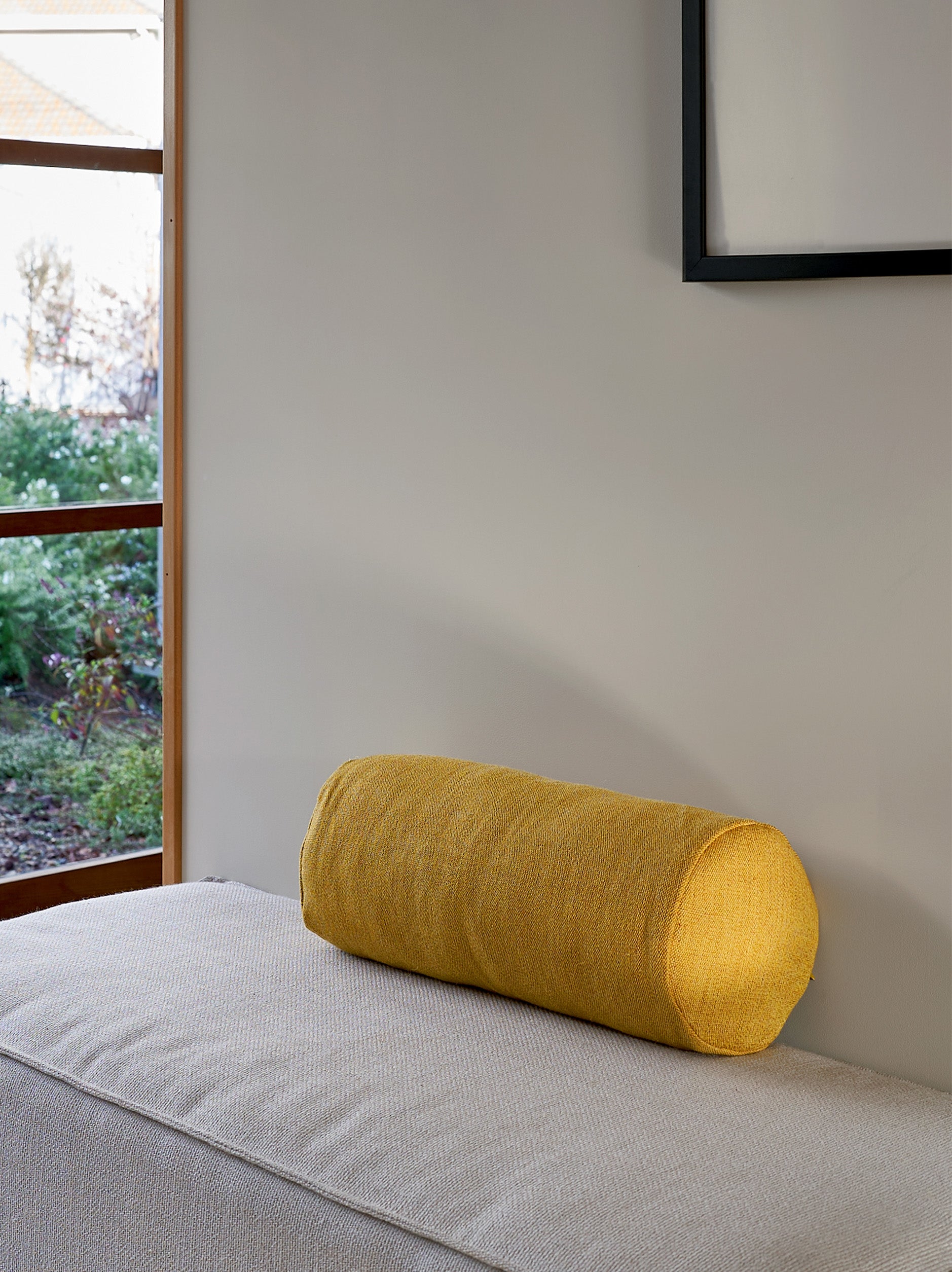 Ida Bolster Cushion Cover Daffodil / 18.11" x 7.87"dia