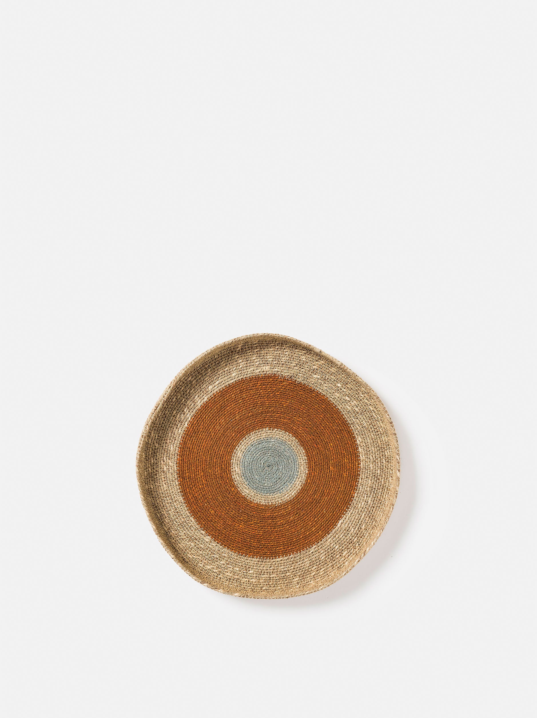 Pinto Basket Orange Peel/Puddle / 14.96"dia. x 1.57"H