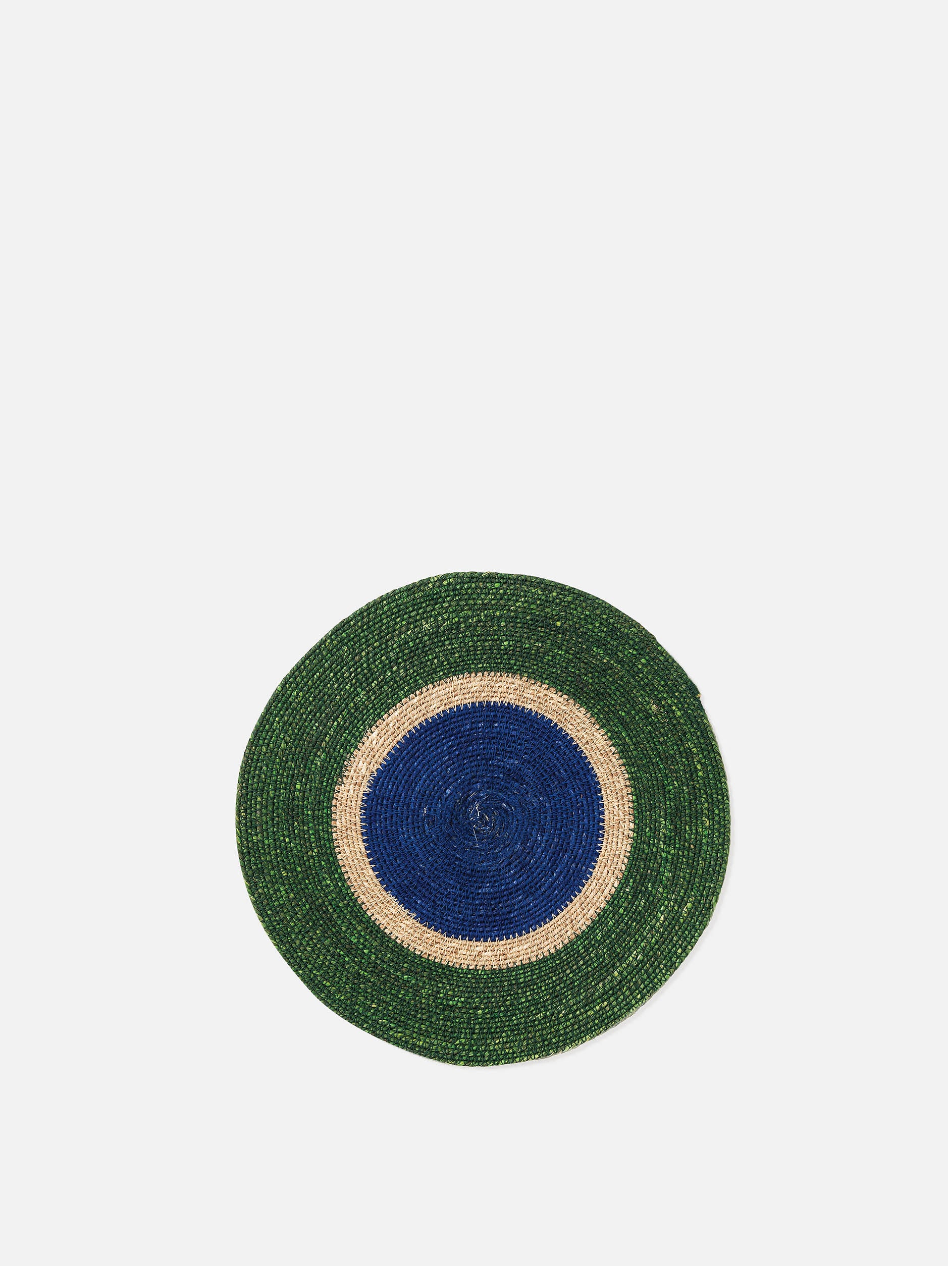 Pinto Placemat Spirulina/Cobalt / 13.38"dia.