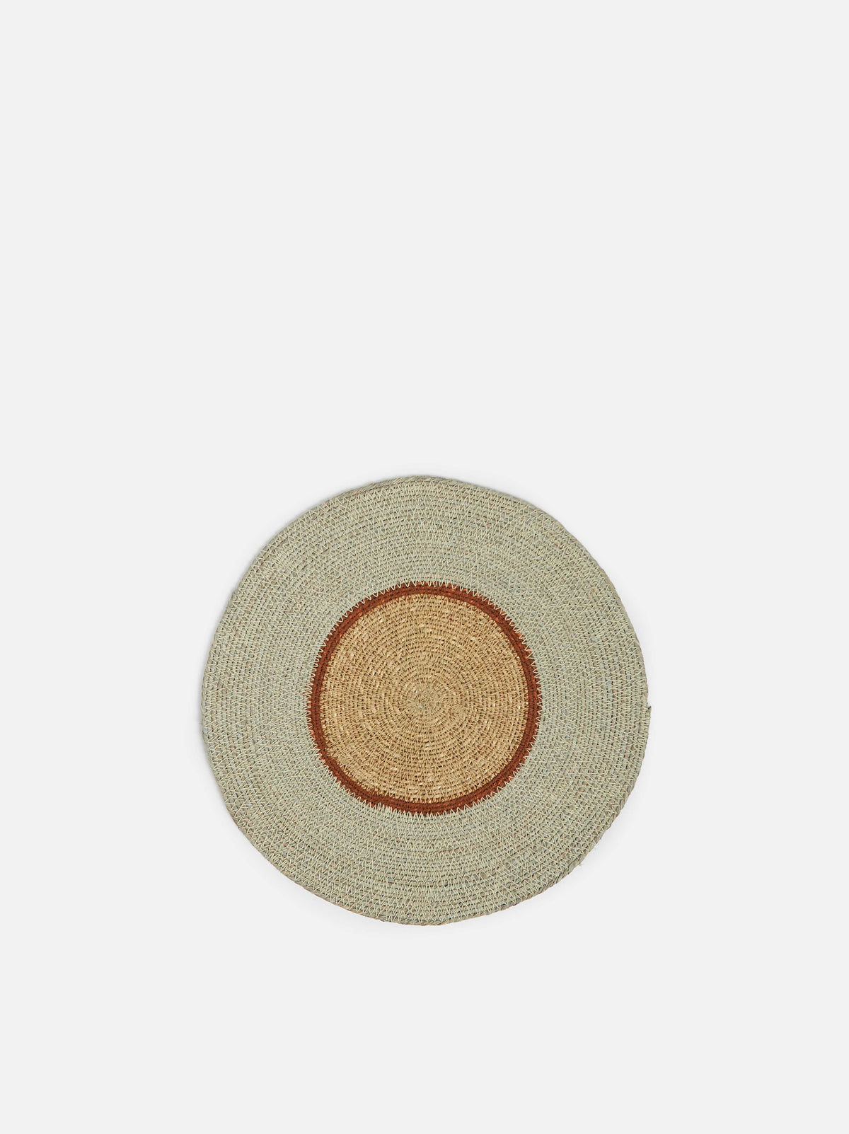 Pinto Placemat - Haze/Orange Peel / 13.38"dia.