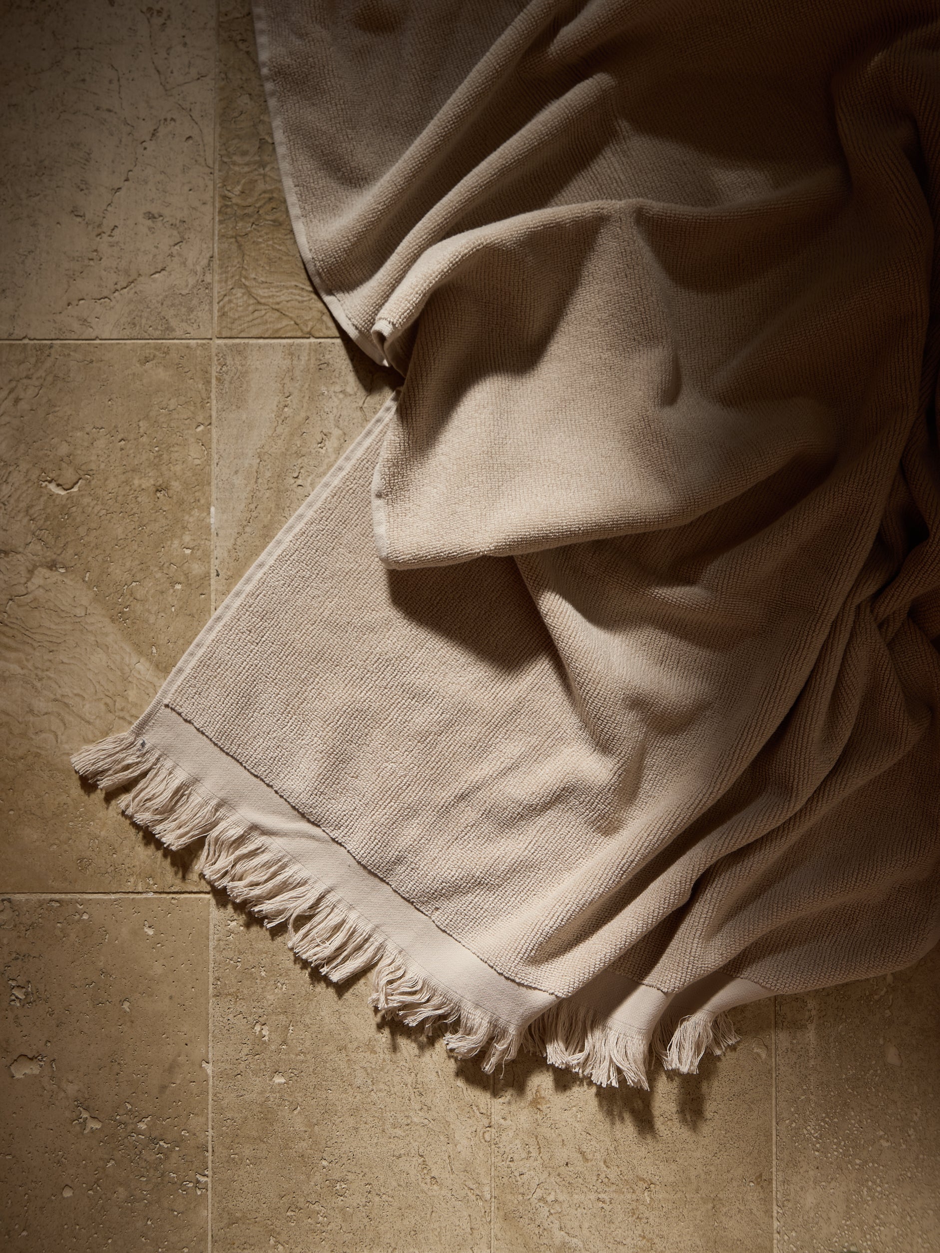 Egyptian Cotton Towel Range Oat / Bath Towel