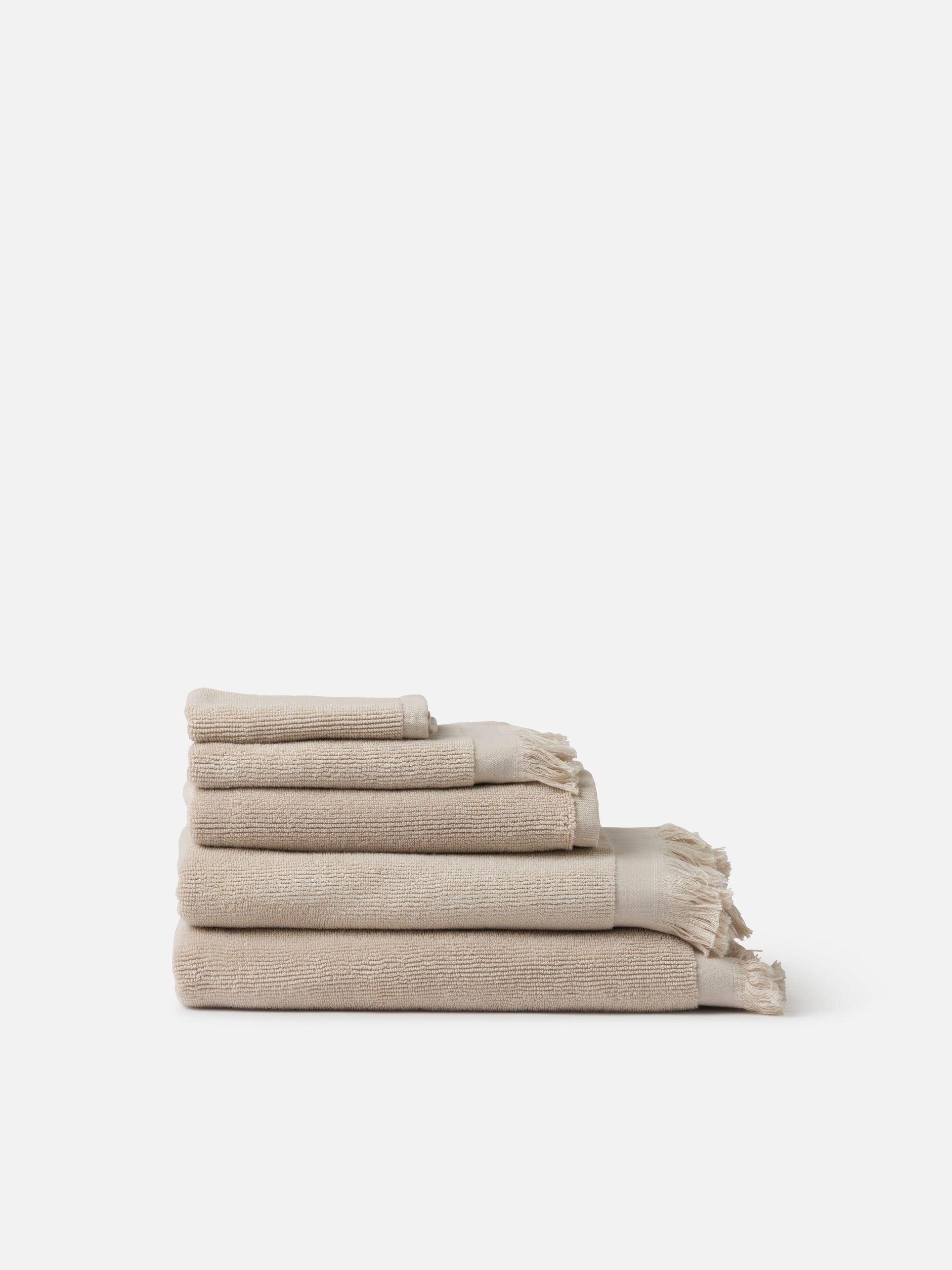 Egyptian Cotton Towel Range Oat / Face Cloth