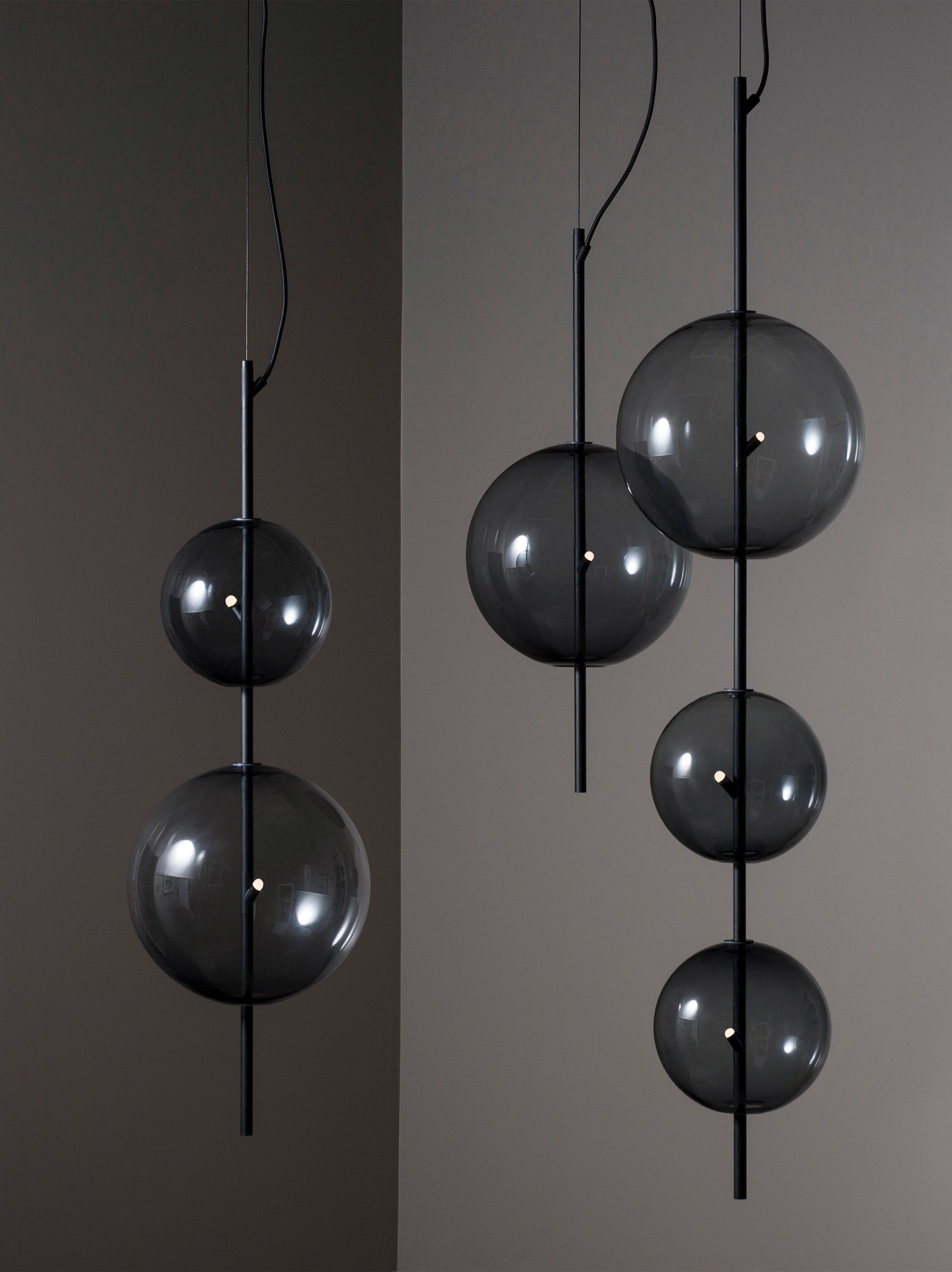 Point Pendant Extension Black / Large