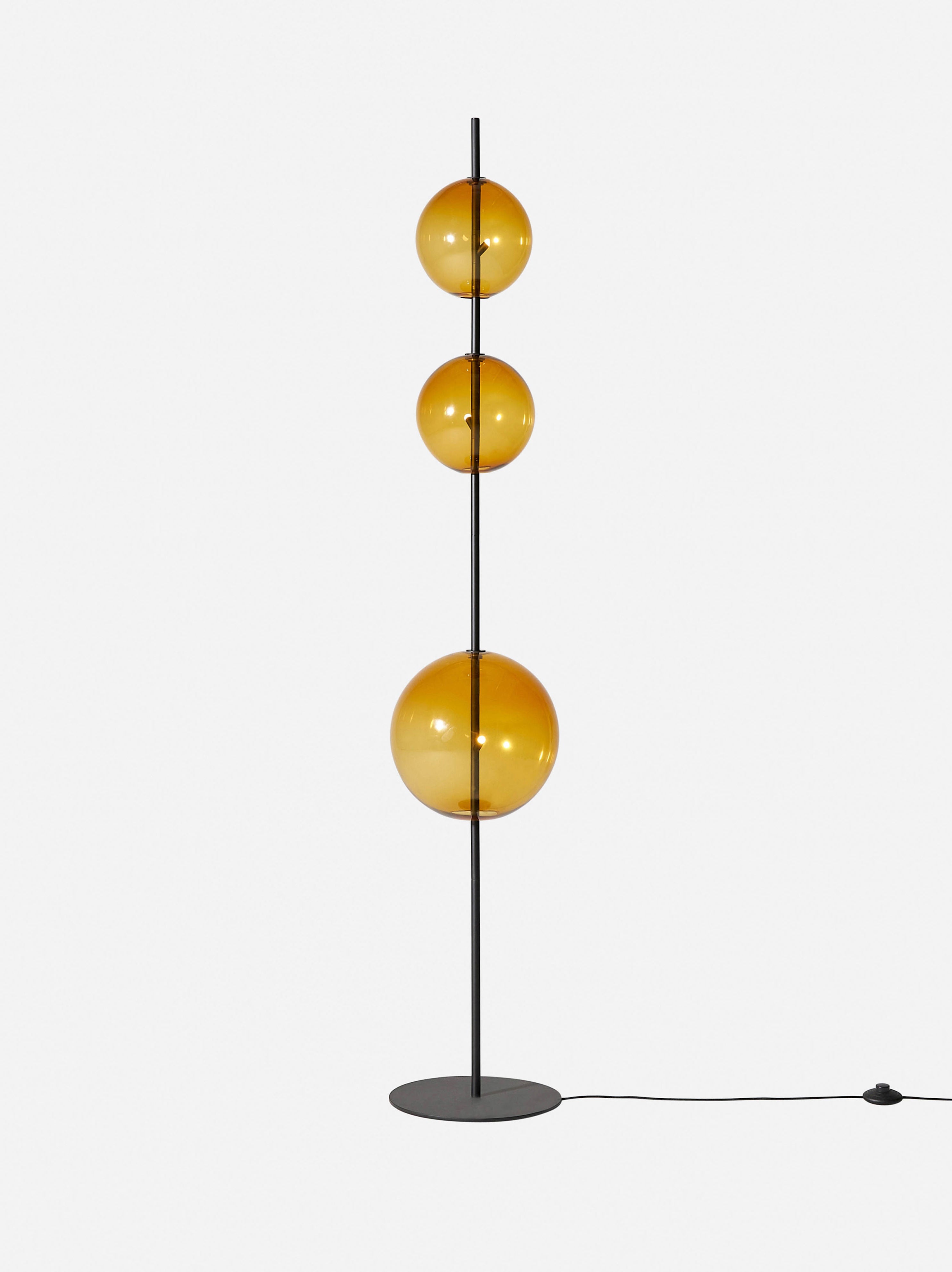 Point Floor Lamp Modular Amber / One Size