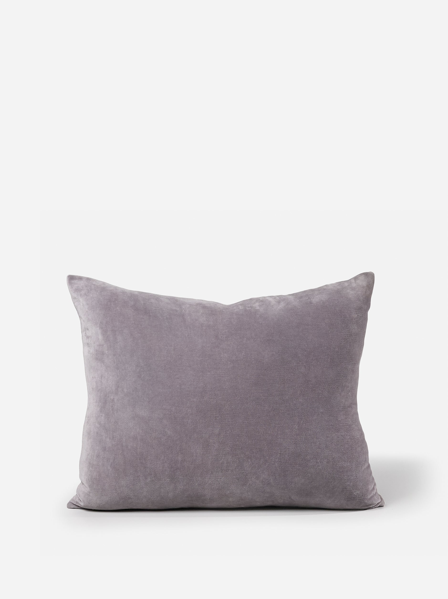 Velvet Cushion Cover Pansy / 21.65"L x 17.71"W