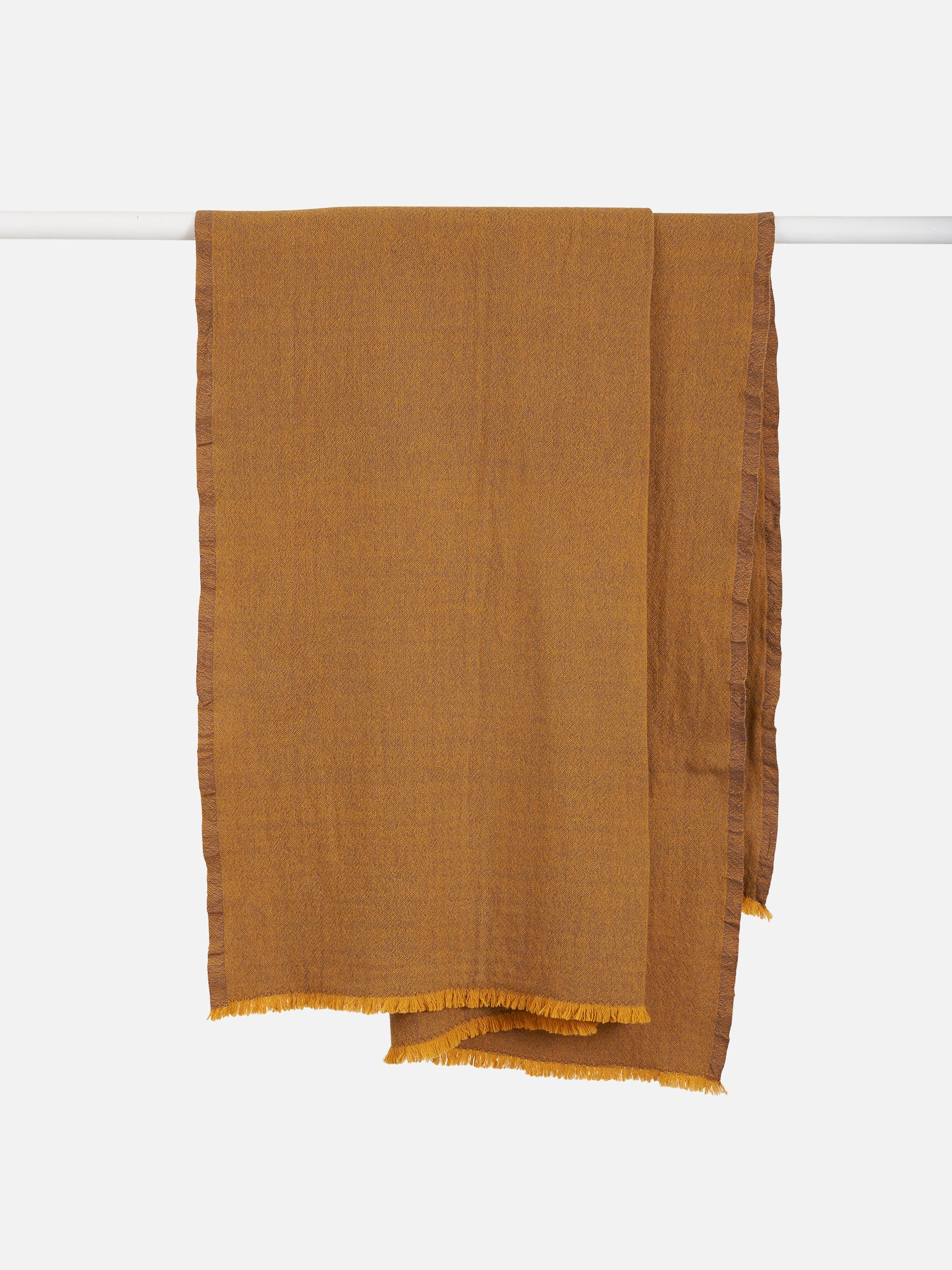 Oslo Lambswool Throw Satsuma/Lupin / 55.11" x 70.86"