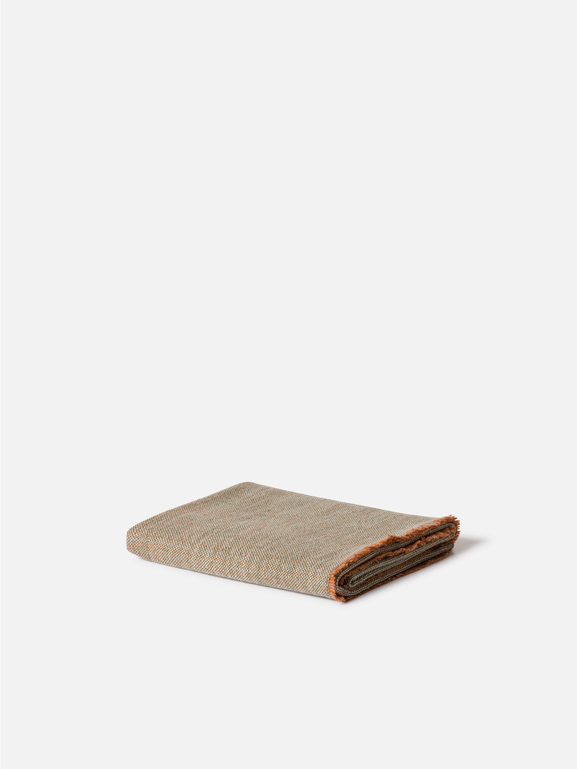 Misto Blanket Spearmint/Orange / 62.99" x 82.67"