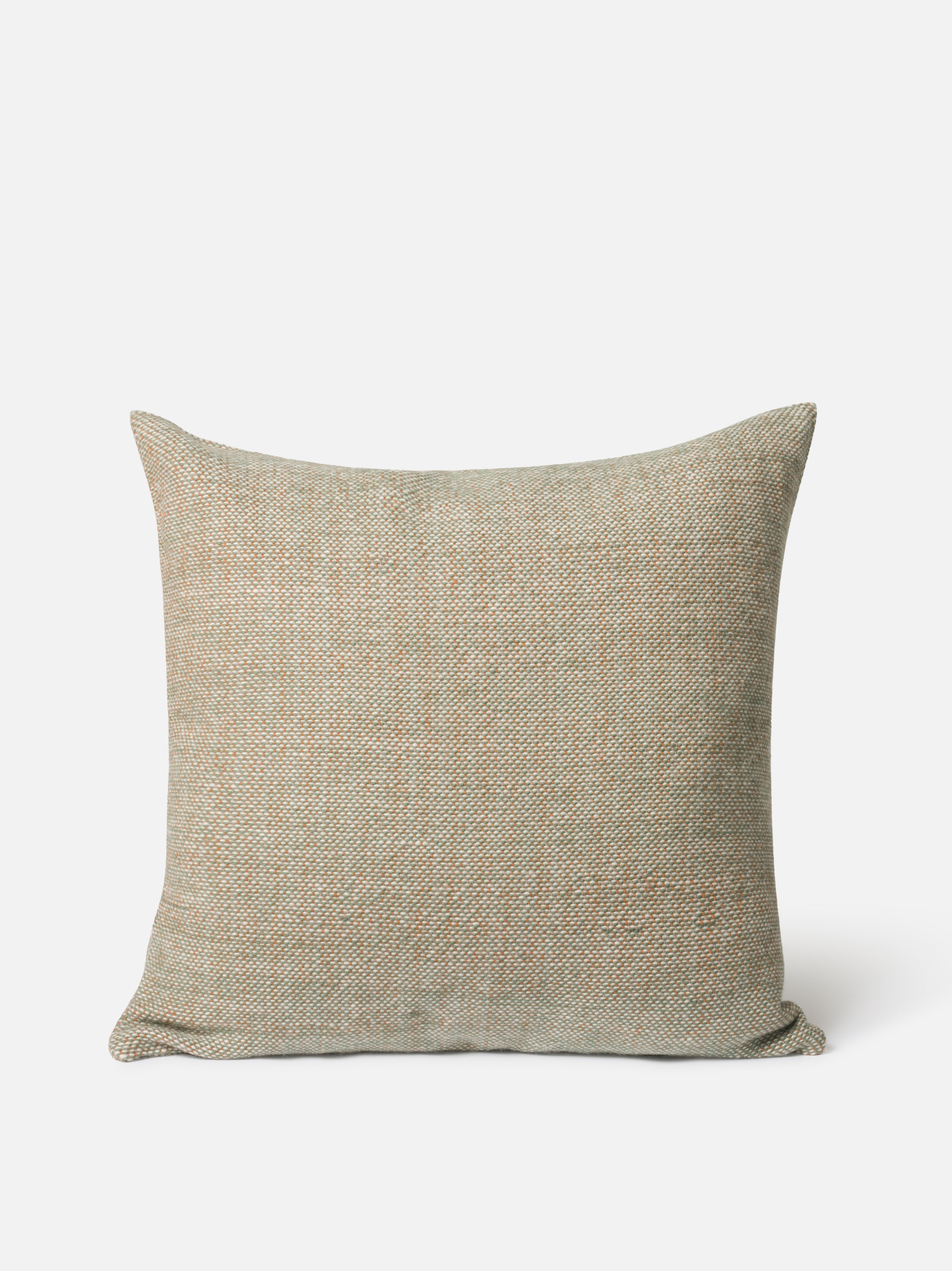 Misto Cushion Cover Spearmint/Orange / 23.62" x 23.62"