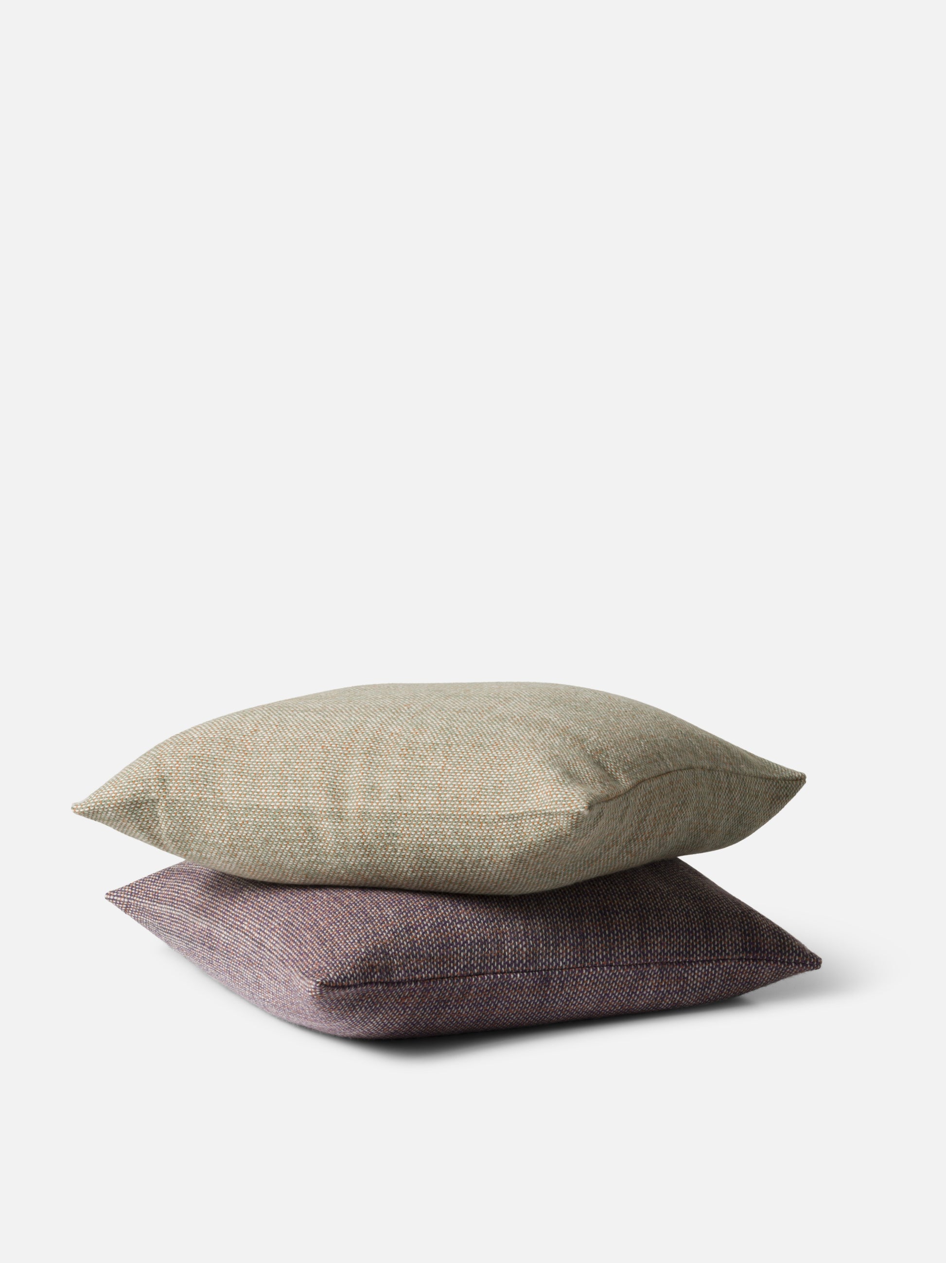 Misto Cushion Cover Spearmint/Orange / 23.62" x 23.62"