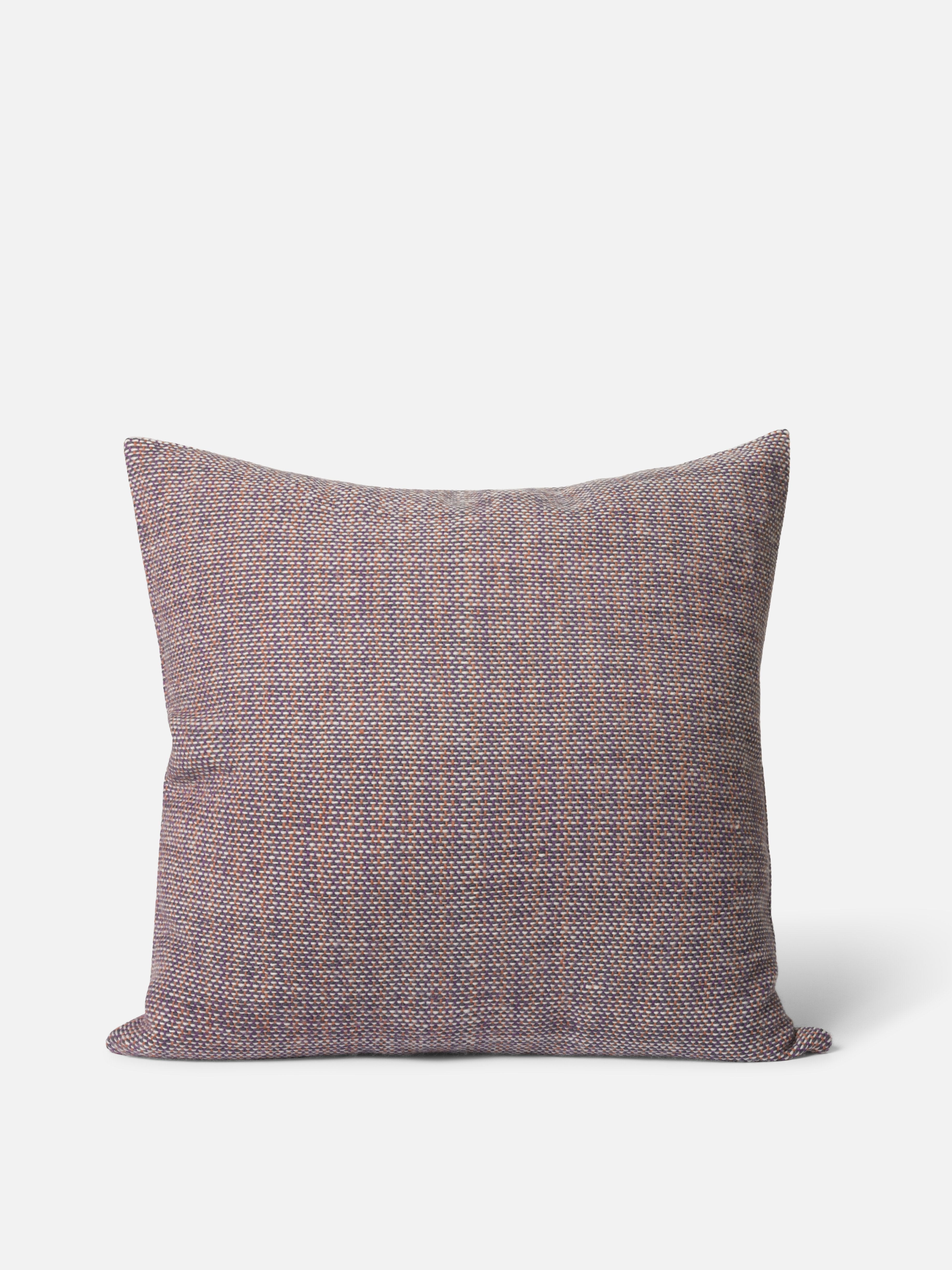 Misto Cushion Cover Navy/Persimmon / 23.62" x 23.62"