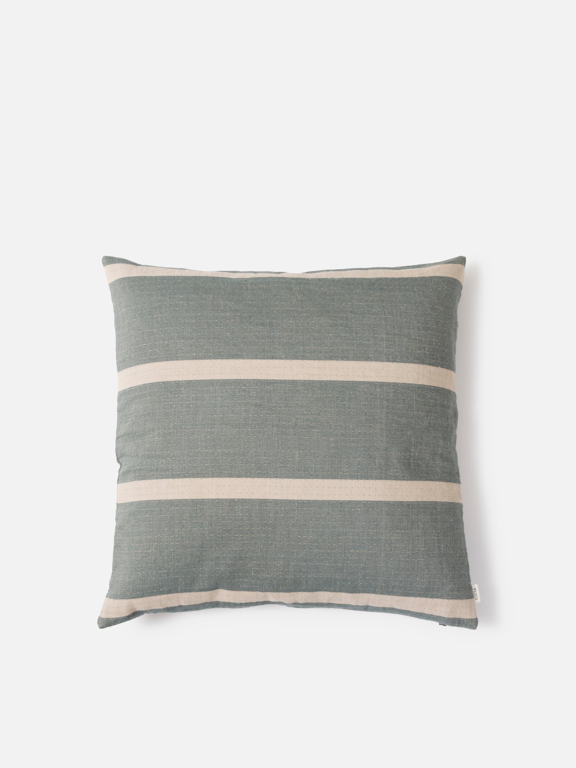 Carnival Euro Cushion Air Force Blue/Natural / European Pillowcase