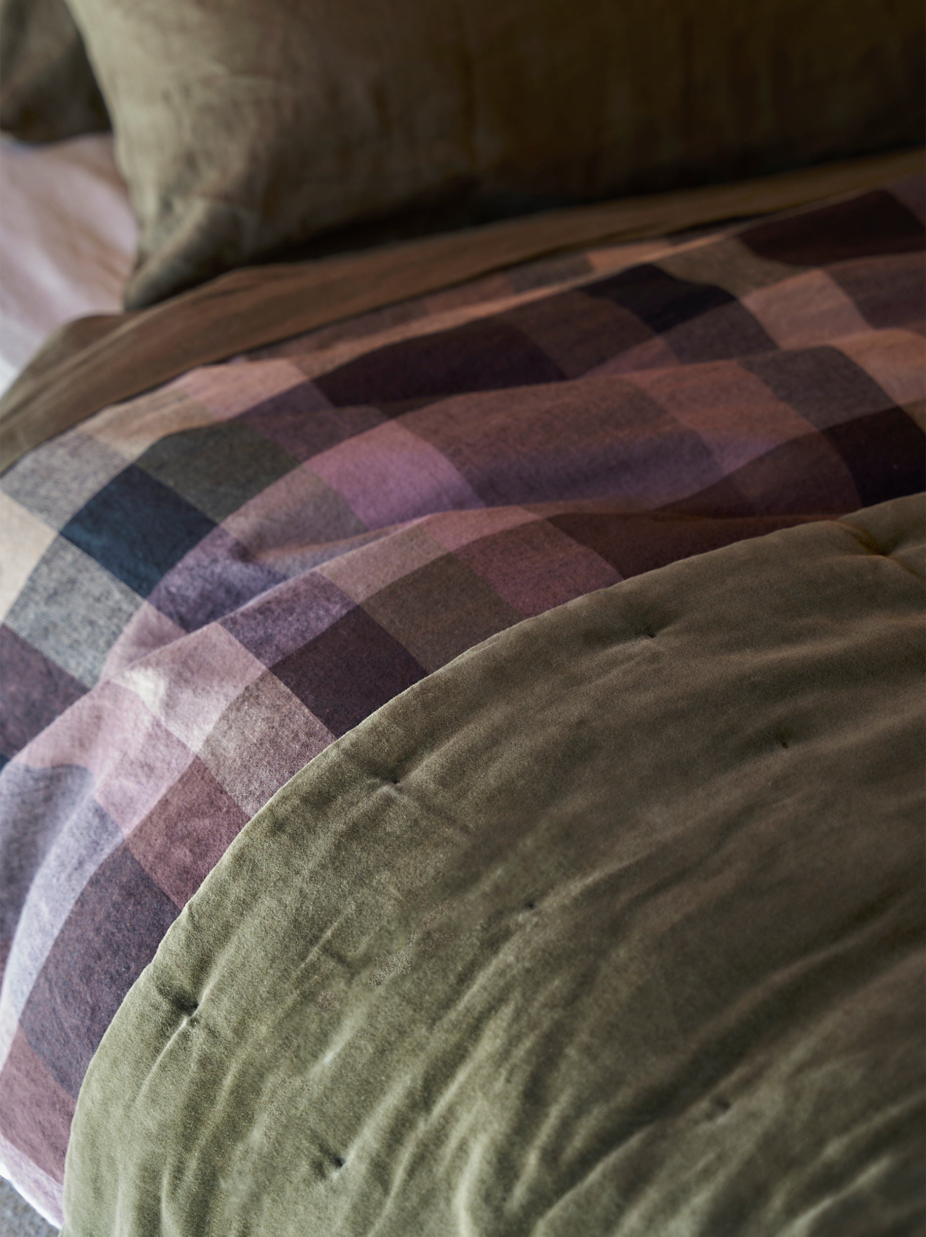 Velvet Quilt Ivy / King