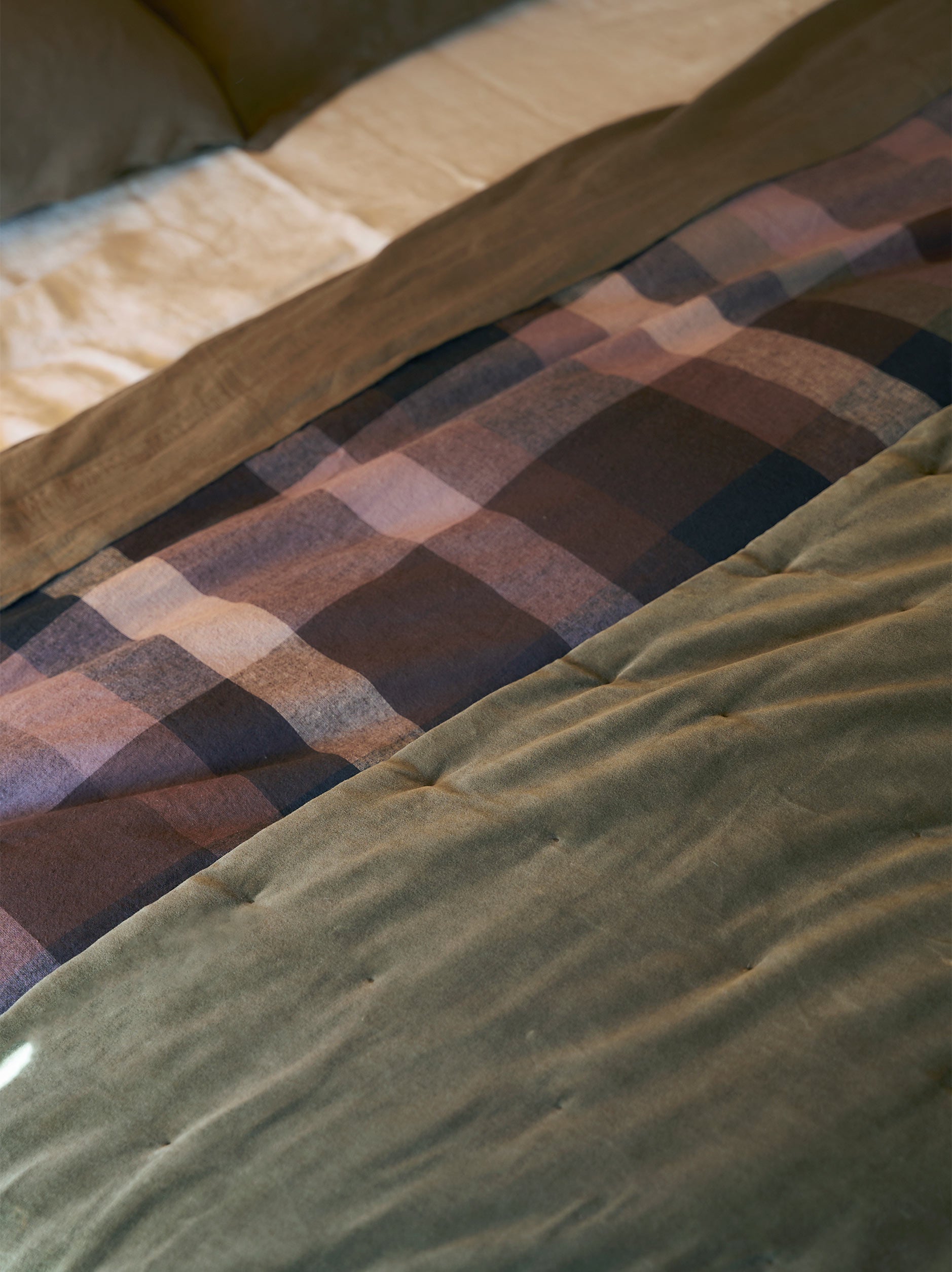 Velvet Quilt Ivy / Super King