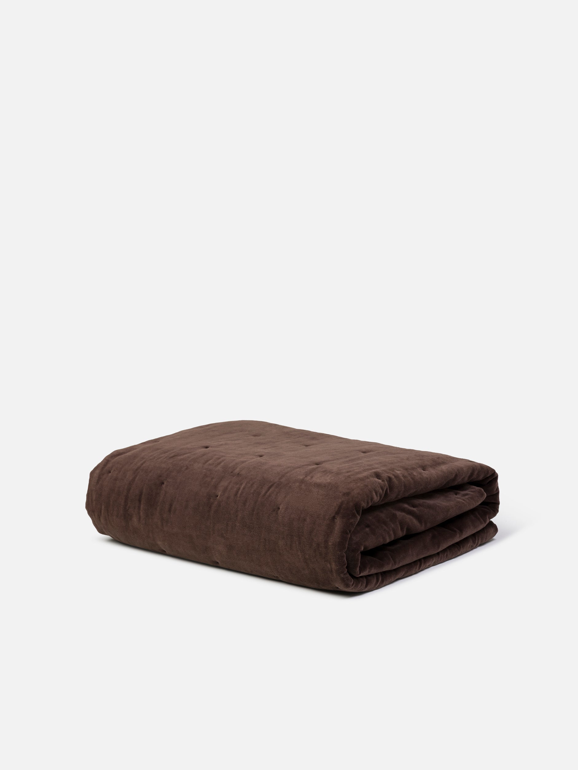 Velvet Quilt Henna / King