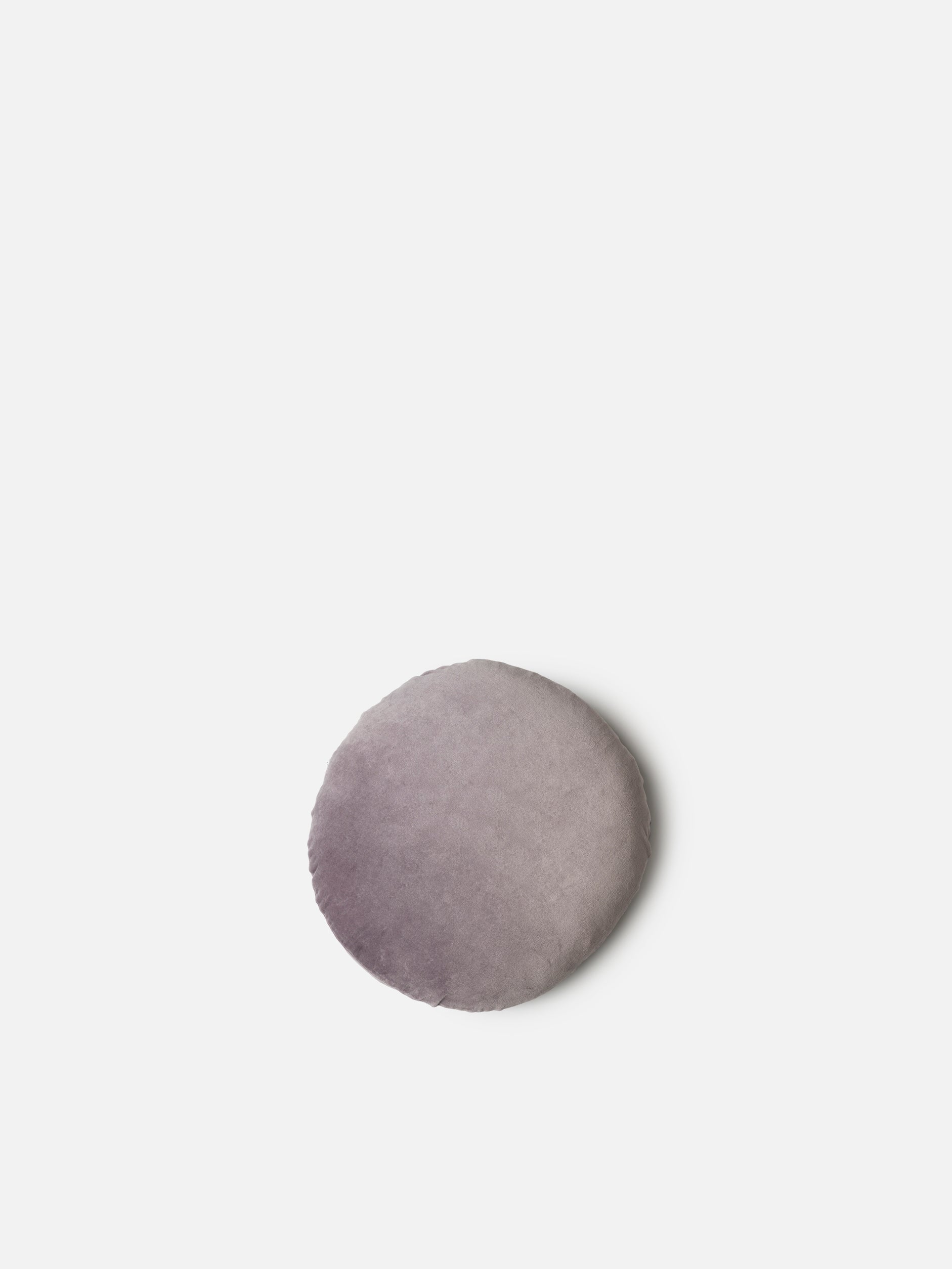 Velvet Round Cushion Cover Pansy / 17.71"dia