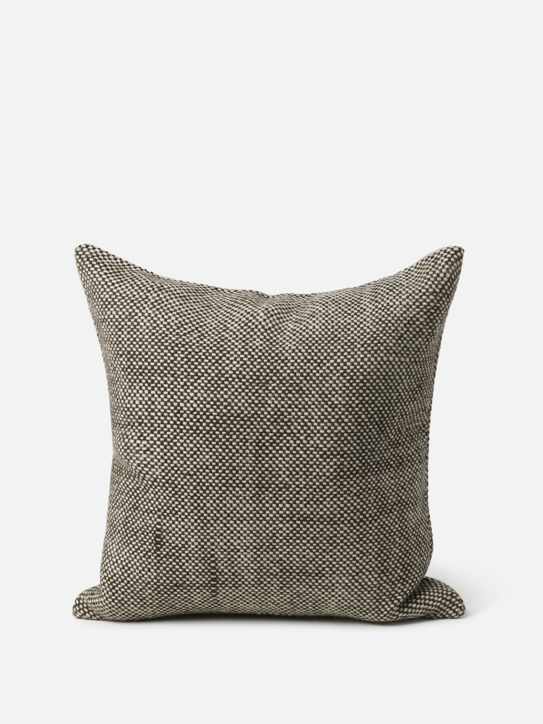 Hutt Wool Cushion Cover Rye/Natural / 21.65"L x 21.65"W