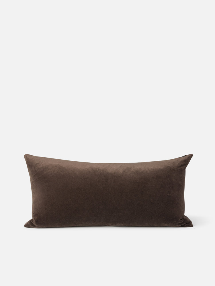 Cotton Velvet Cushion Cover Henna / 31.49" x 15.74"