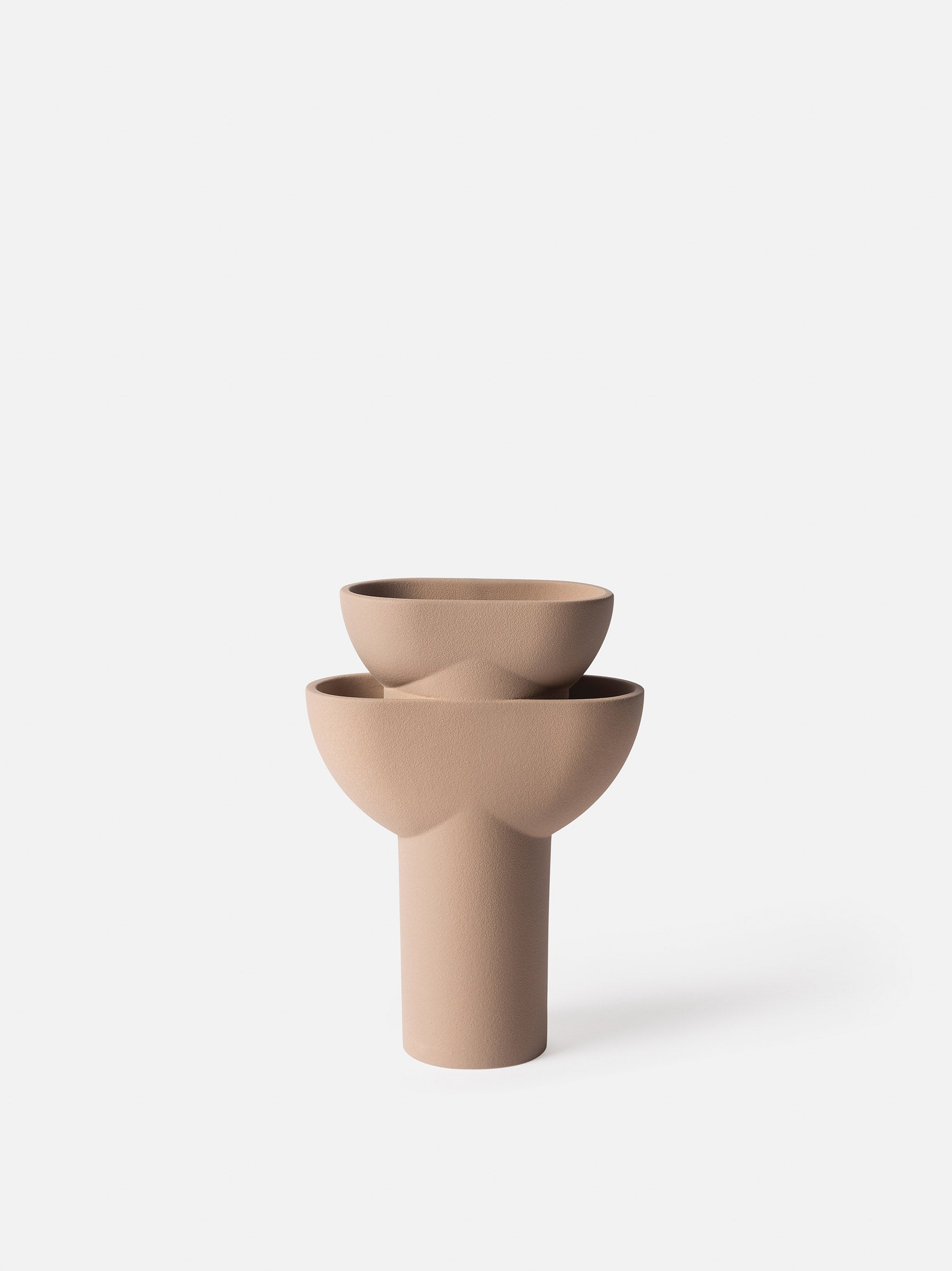 Terrace Vase Beige / One Size